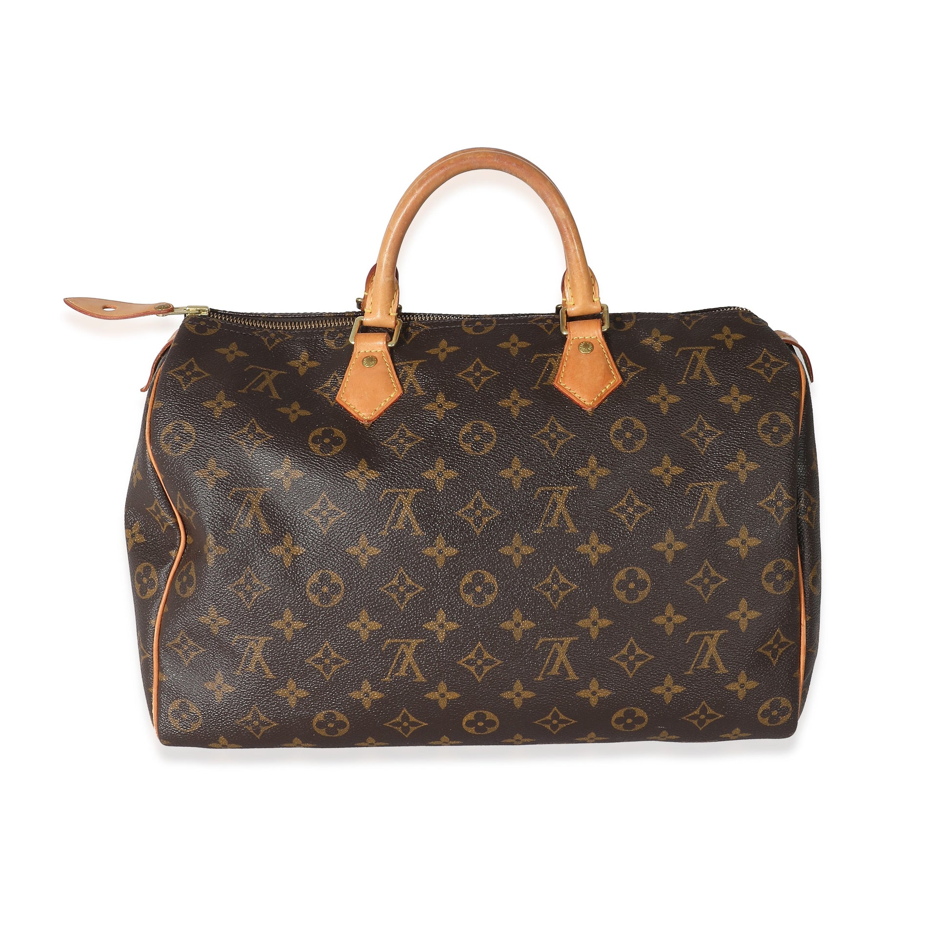 Louis Vuitton Speedy 35 Monogram Canvas Handbag 7