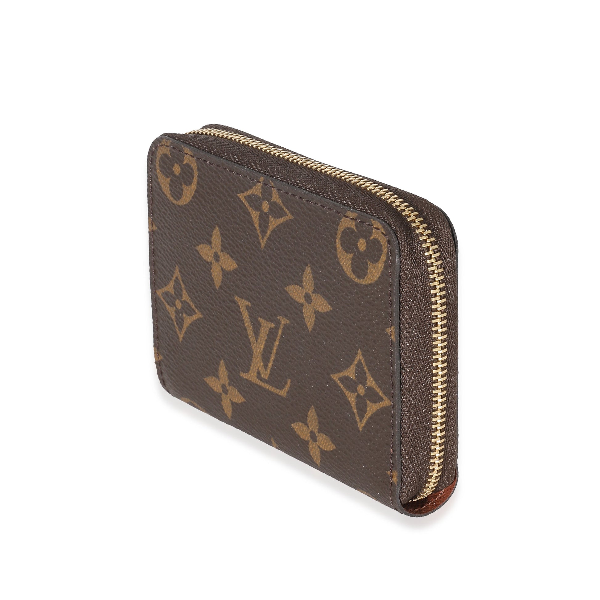 Louis Vuitton Zippy Coin Purse Monogram Canvas Wallet Case 3