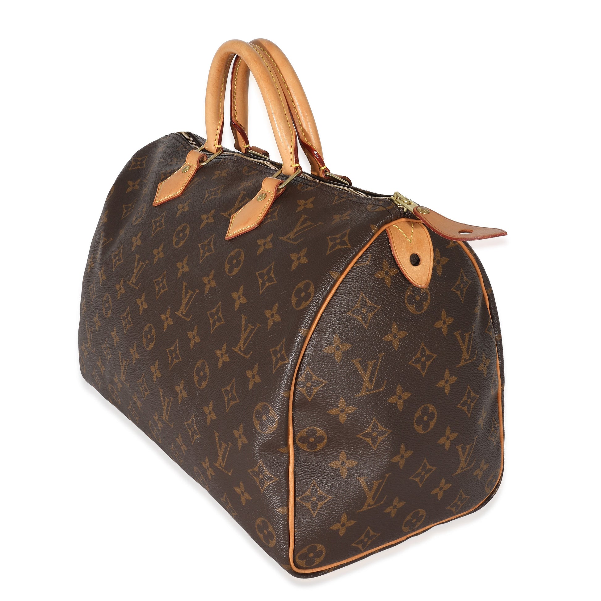 Louis Vuitton Speedy 35 Monogram Canvas Handbag 6