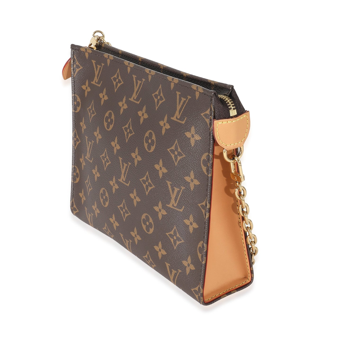 Louis Vuitton Toiletry Pouch On Monogram Canvas Chain Handbag