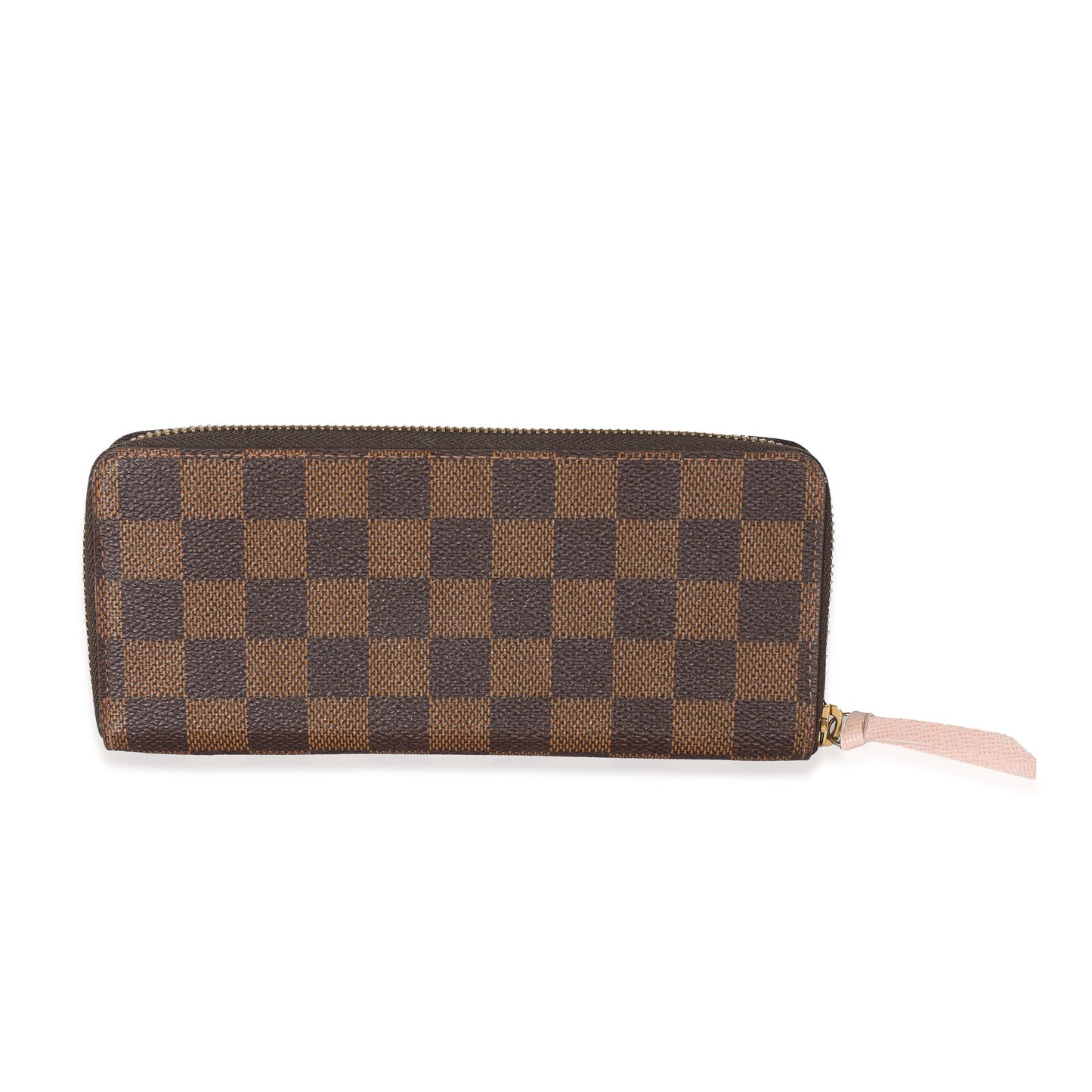 Louis Vuitton Damier Ebene Clemence Canvas Wallet Case 3