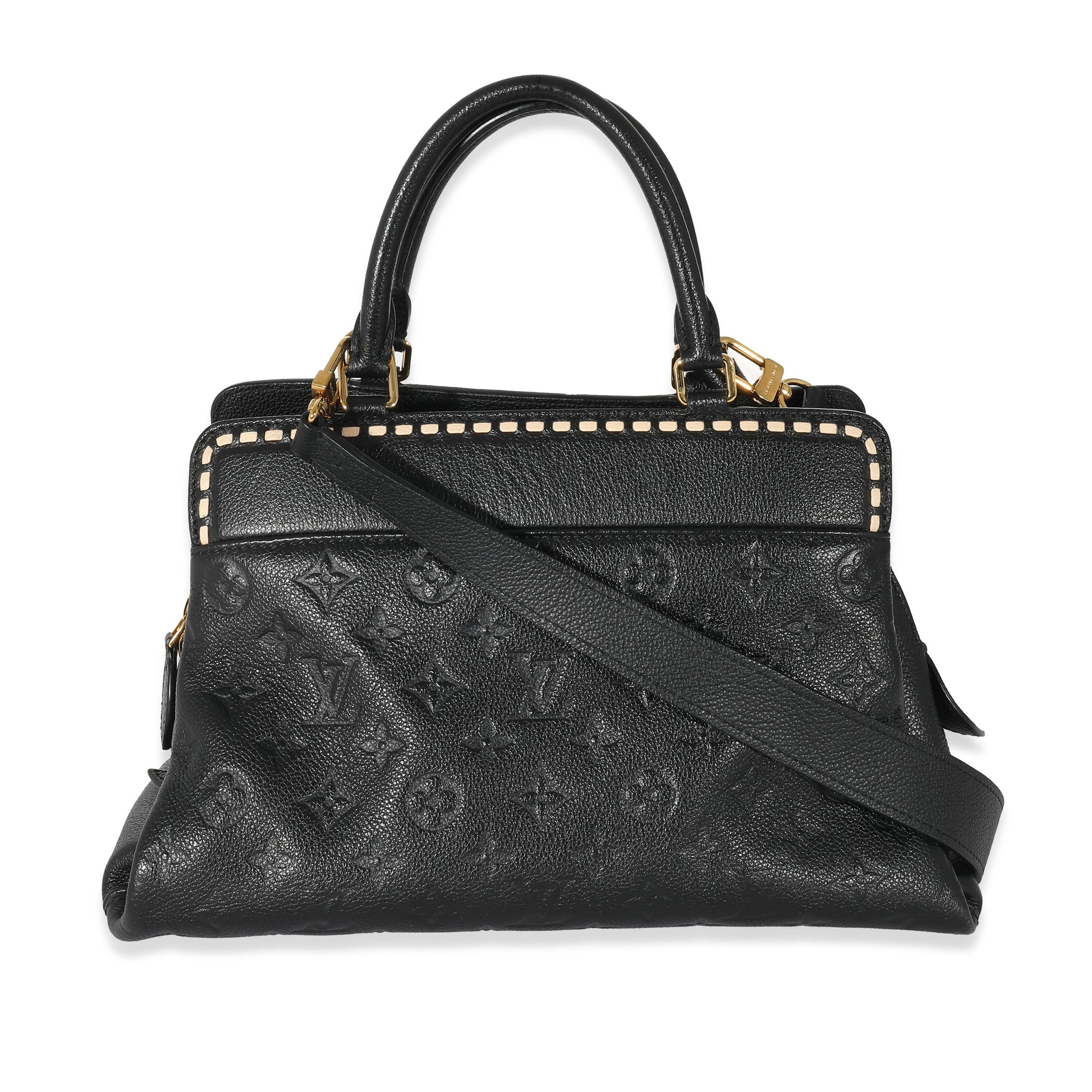 Louis Vuitton Empreinte Vosges MM Monogram Black Handbag