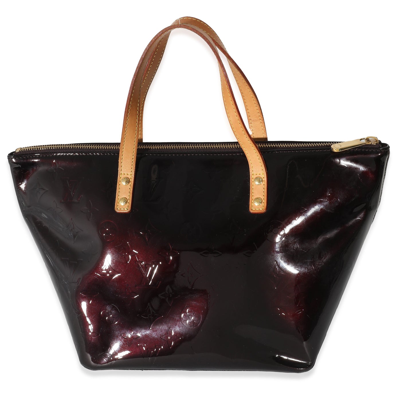 Louis Vuitton Amarante Vernis Bellevue PM Handbag