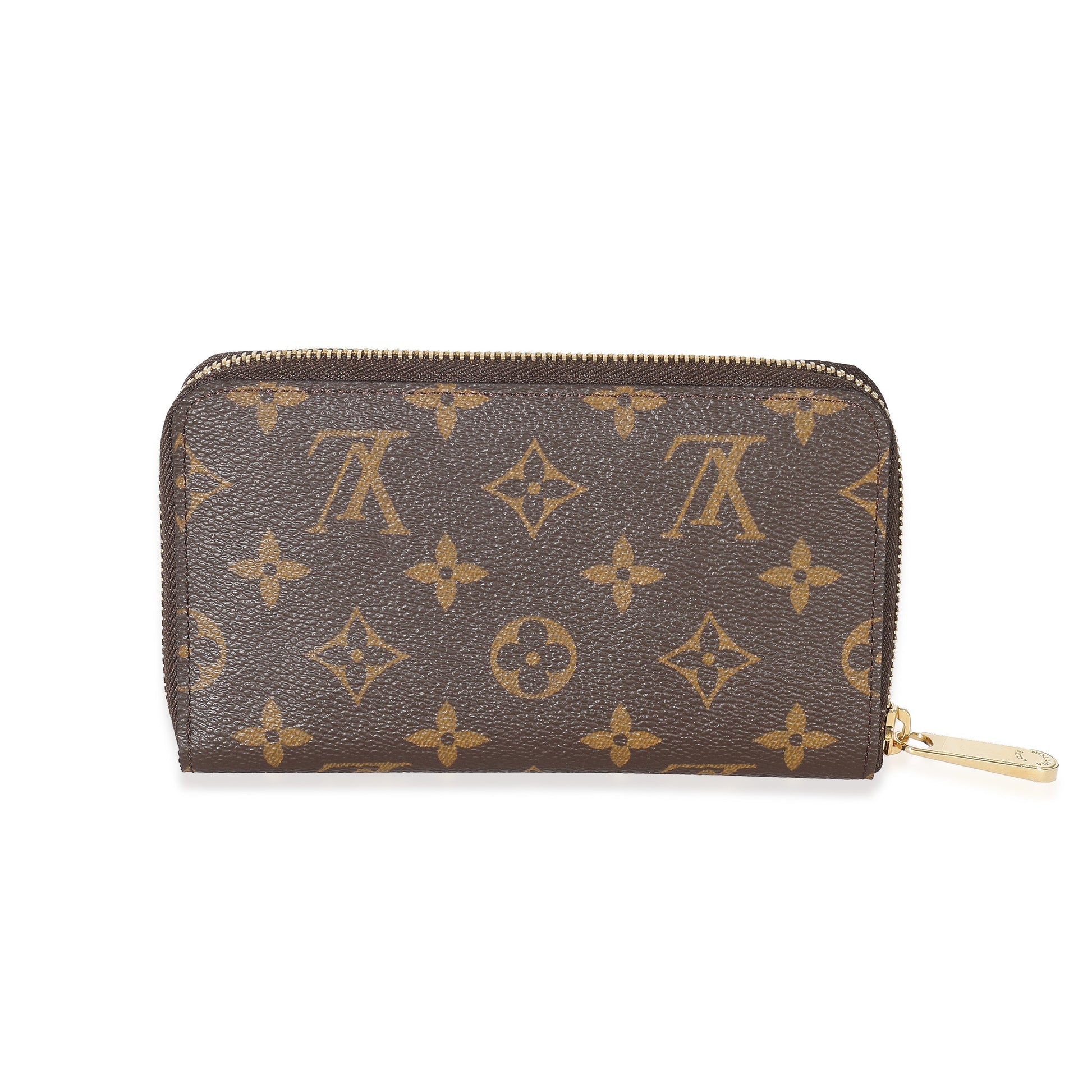 Louis Vuitton Zippy Compact Monogram Canvas Wallet Case