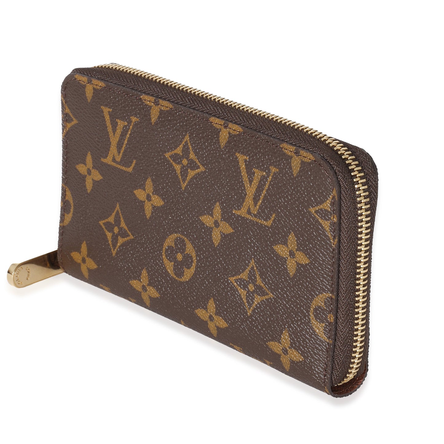 Louis Vuitton Zippy Compact Monogram Canvas Wallet Case