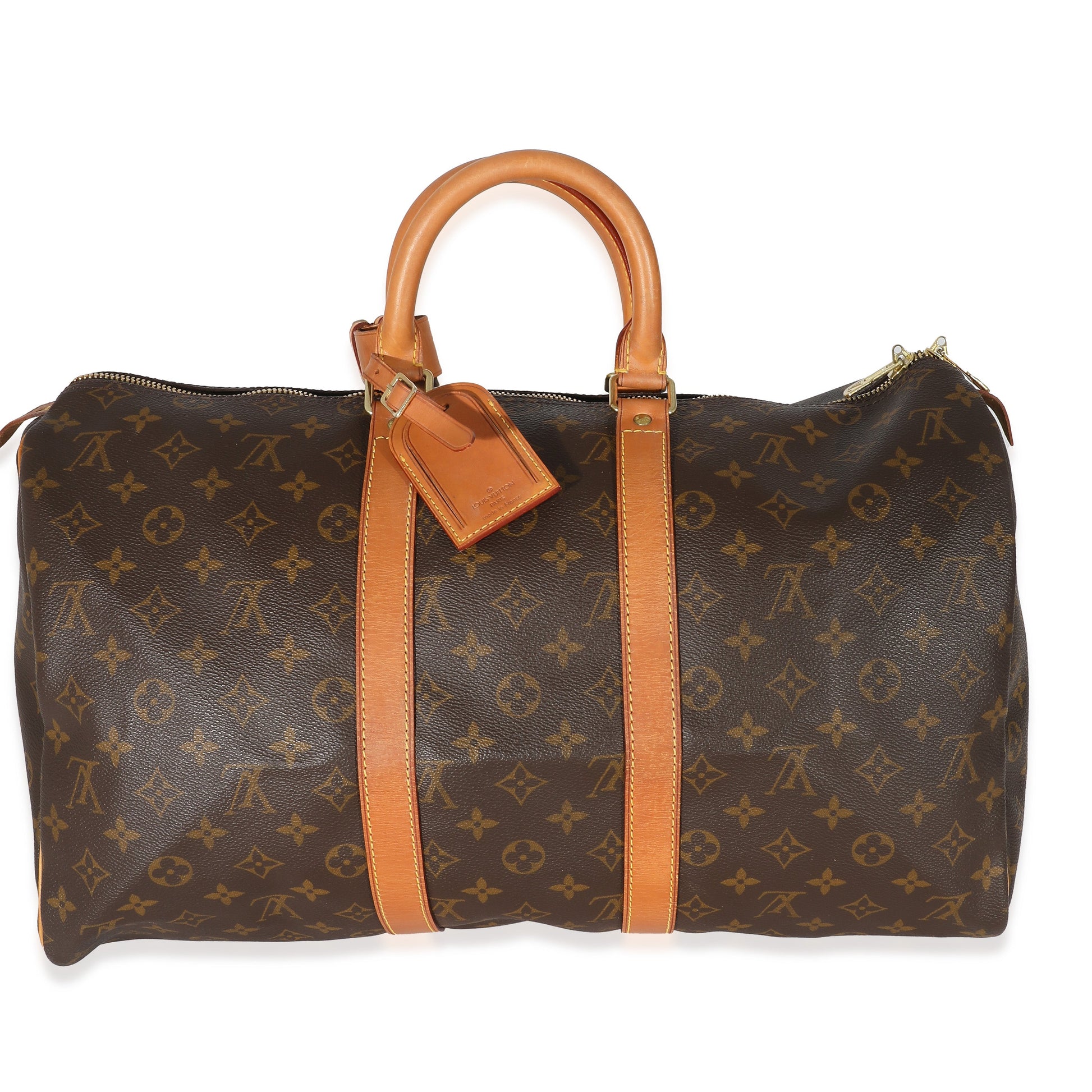 Louis Vuitton Keepall 45 Monogram Canvas Handbag Keepall 45