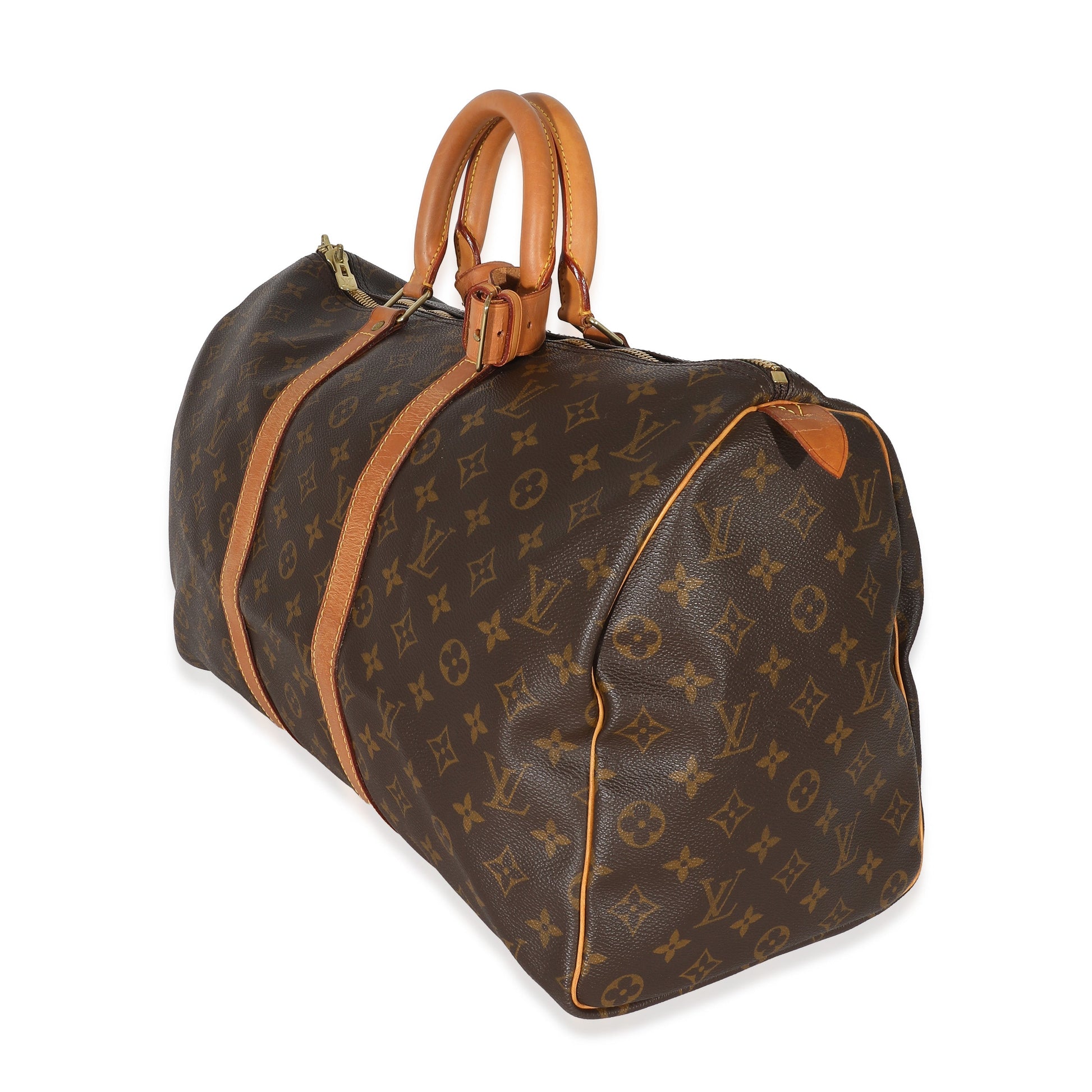Louis Vuitton Keepall 45 Monogram Canvas Handbag Keepall 45