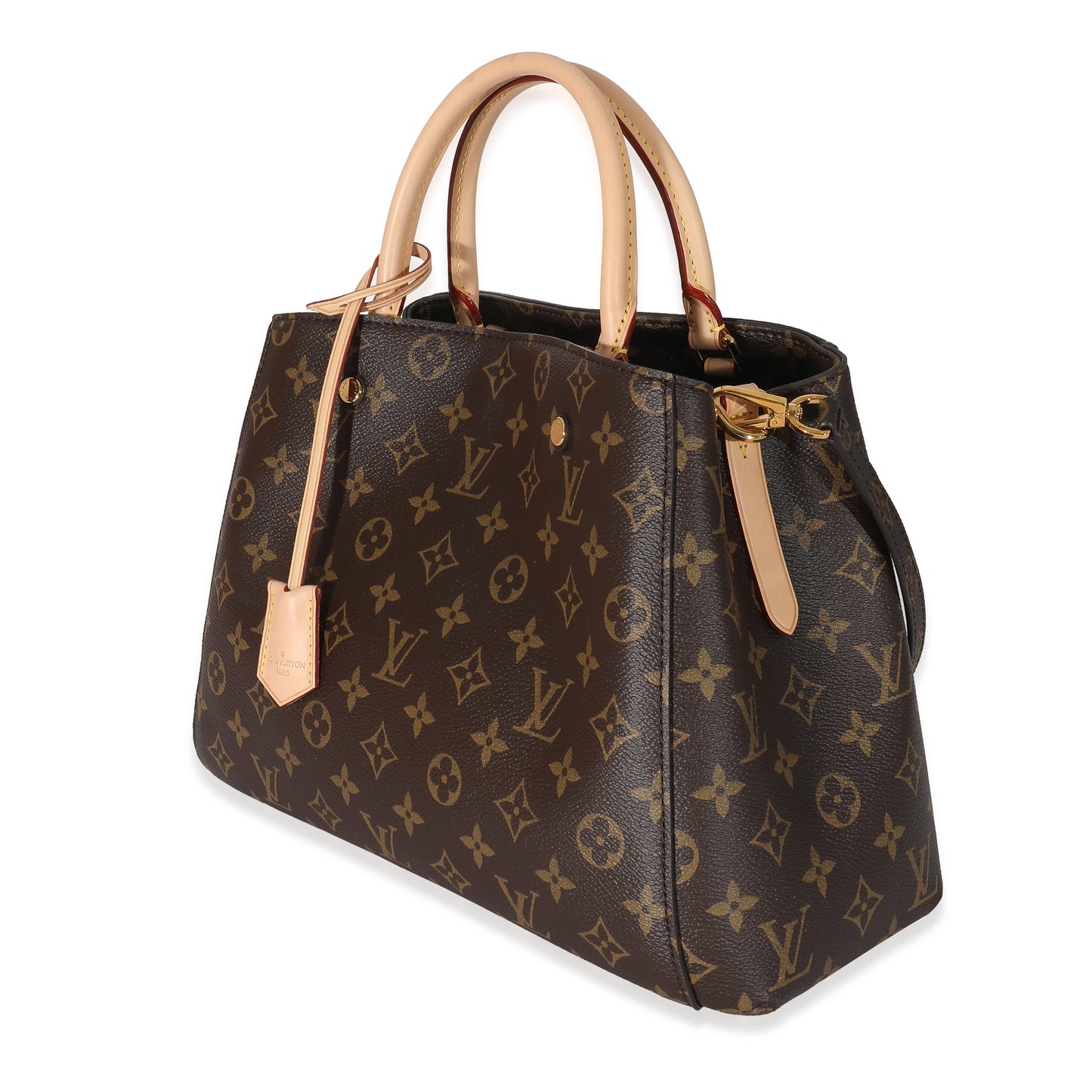 Louis Vuitton Montaigne MM Monogram Canvas Handbag 3