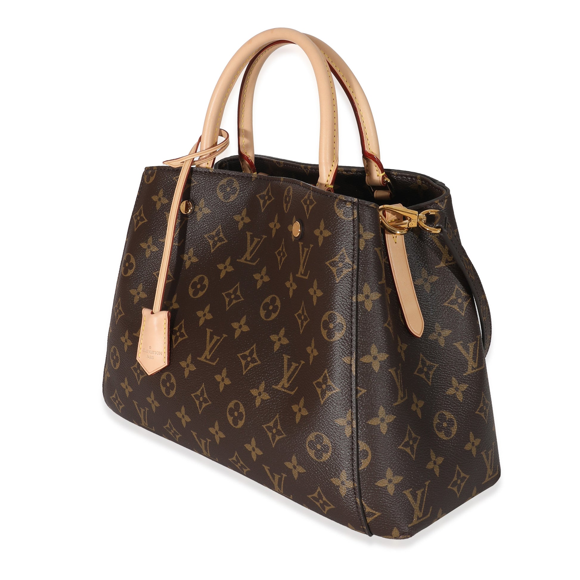 Louis Vuitton Montaigne MM Monogram Canvas Handbag 3