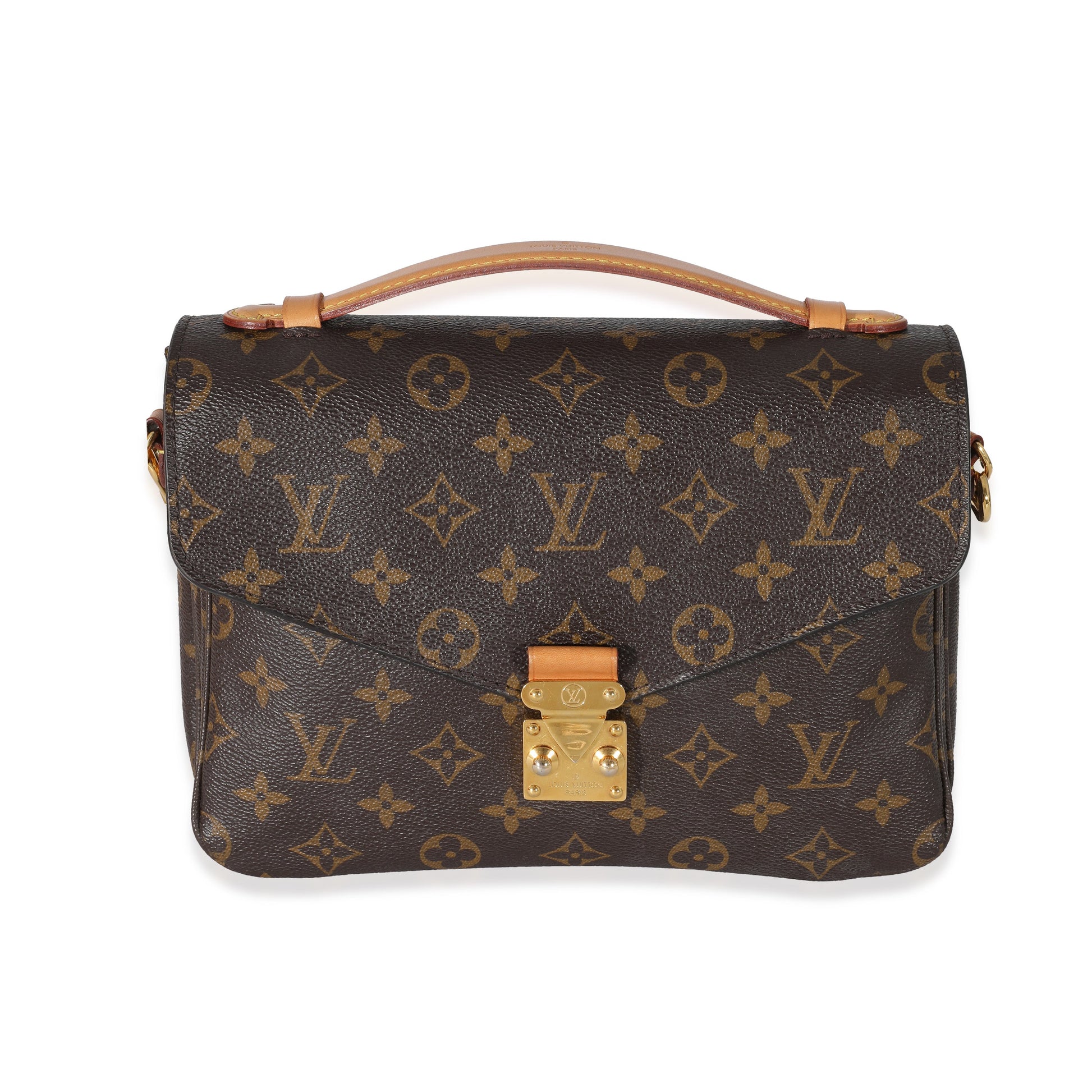 Louis Vuitton Pochette Metis Monogram Canvas Clutch Bag 10