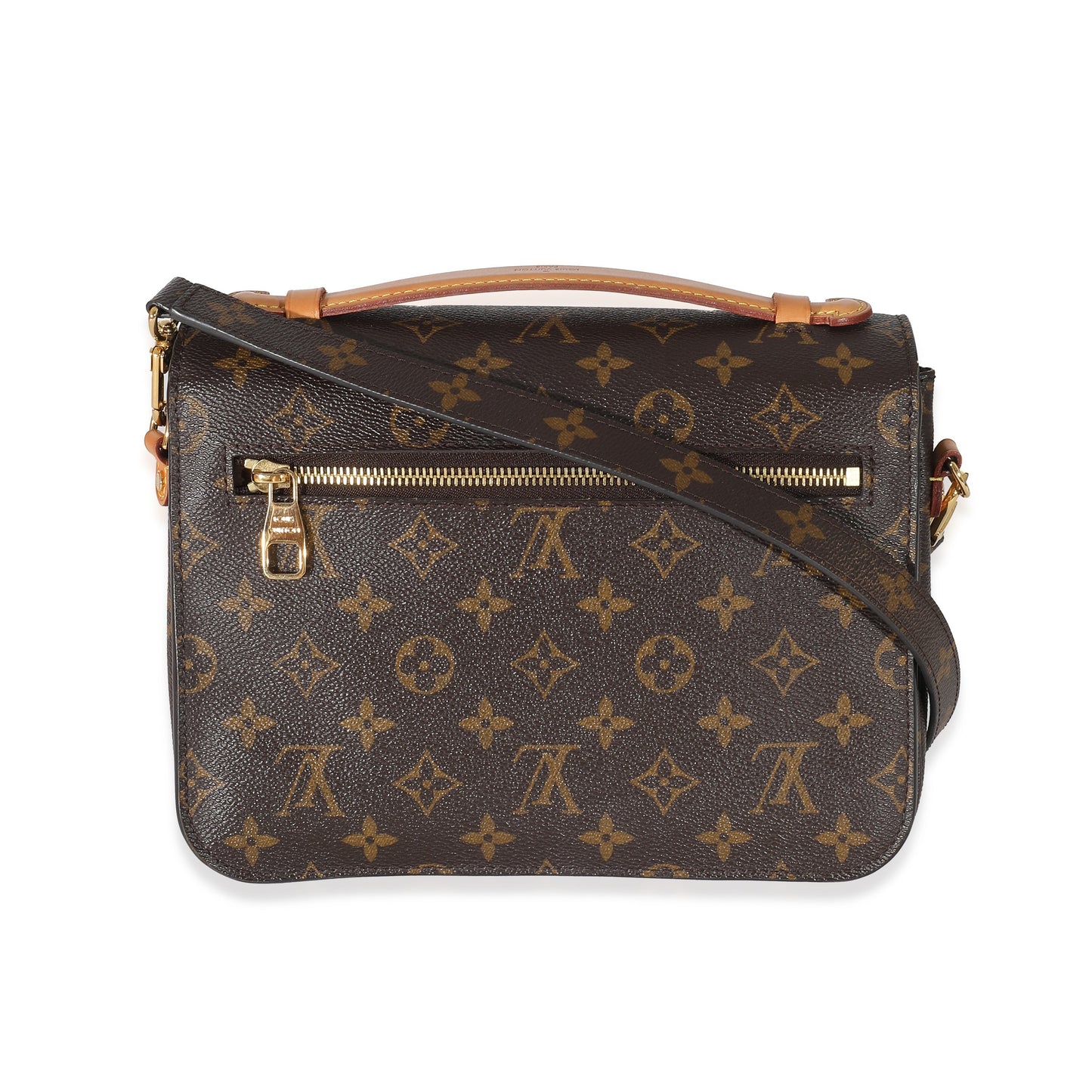 Louis Vuitton Pochette Metis Monogram Canvas Clutch Bag 10