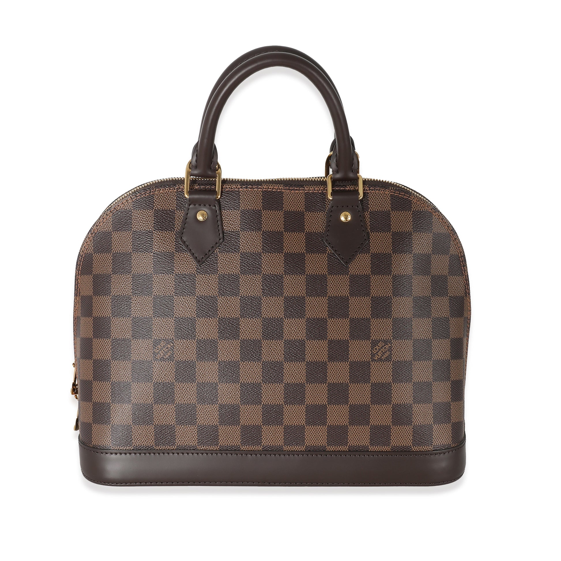 Louis Vuitton Damier Ebene Alma PM Canvas Handbag 3
