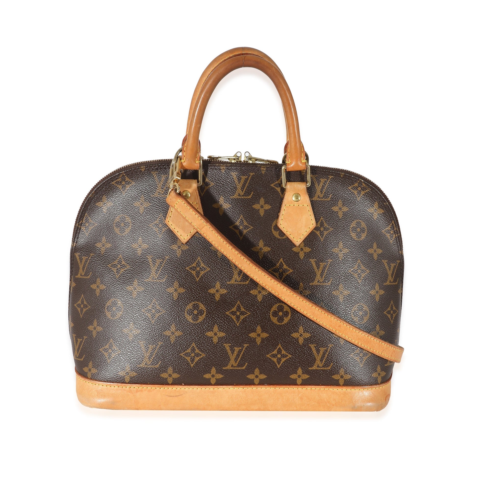 Louis Vuitton Alma PM Monogram Canvas Handbag 6