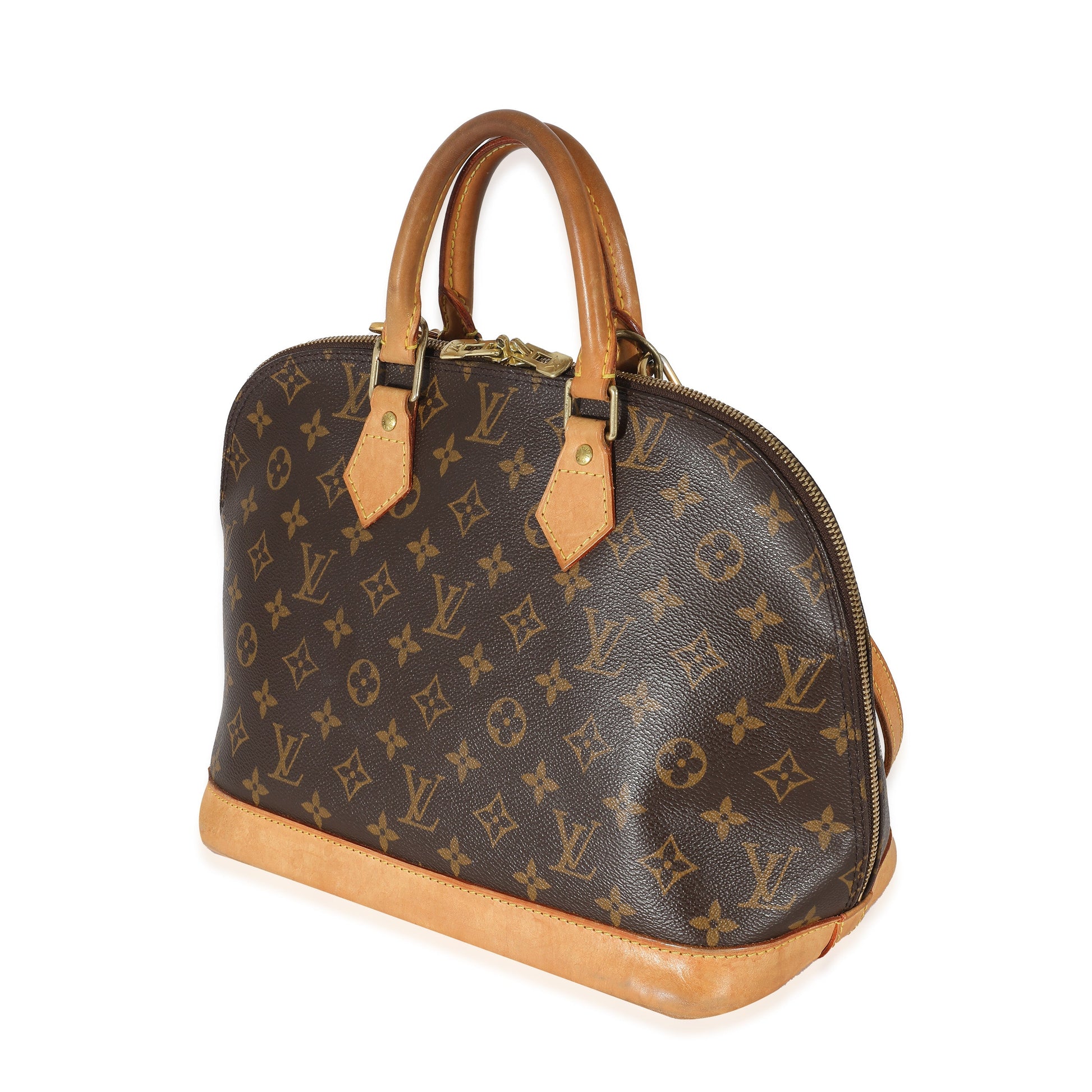Louis Vuitton Alma PM Monogram Canvas Handbag 6