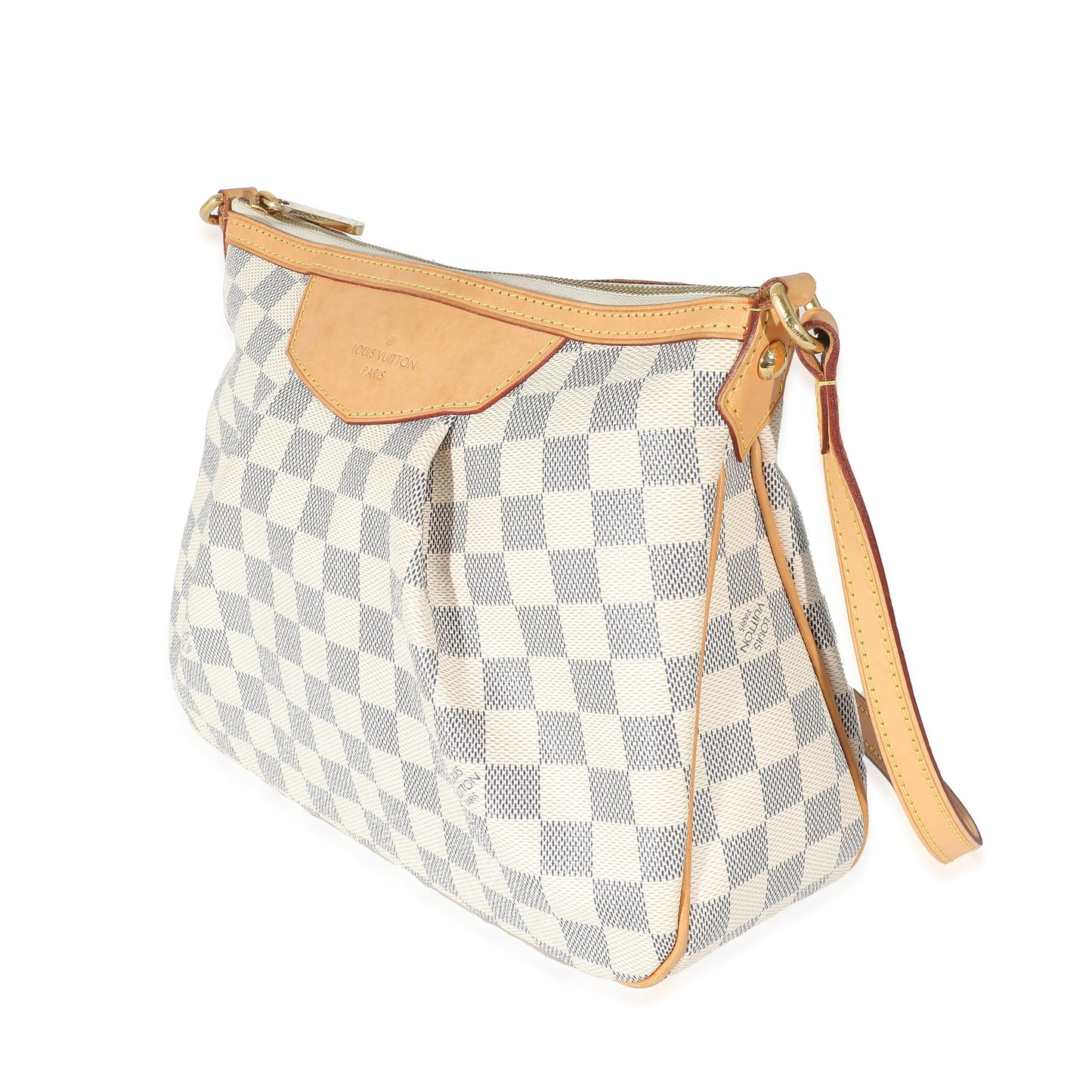 Louis Vuitton Damier Azur Siracusa PM Canvas Handbag Siracusa Pm
