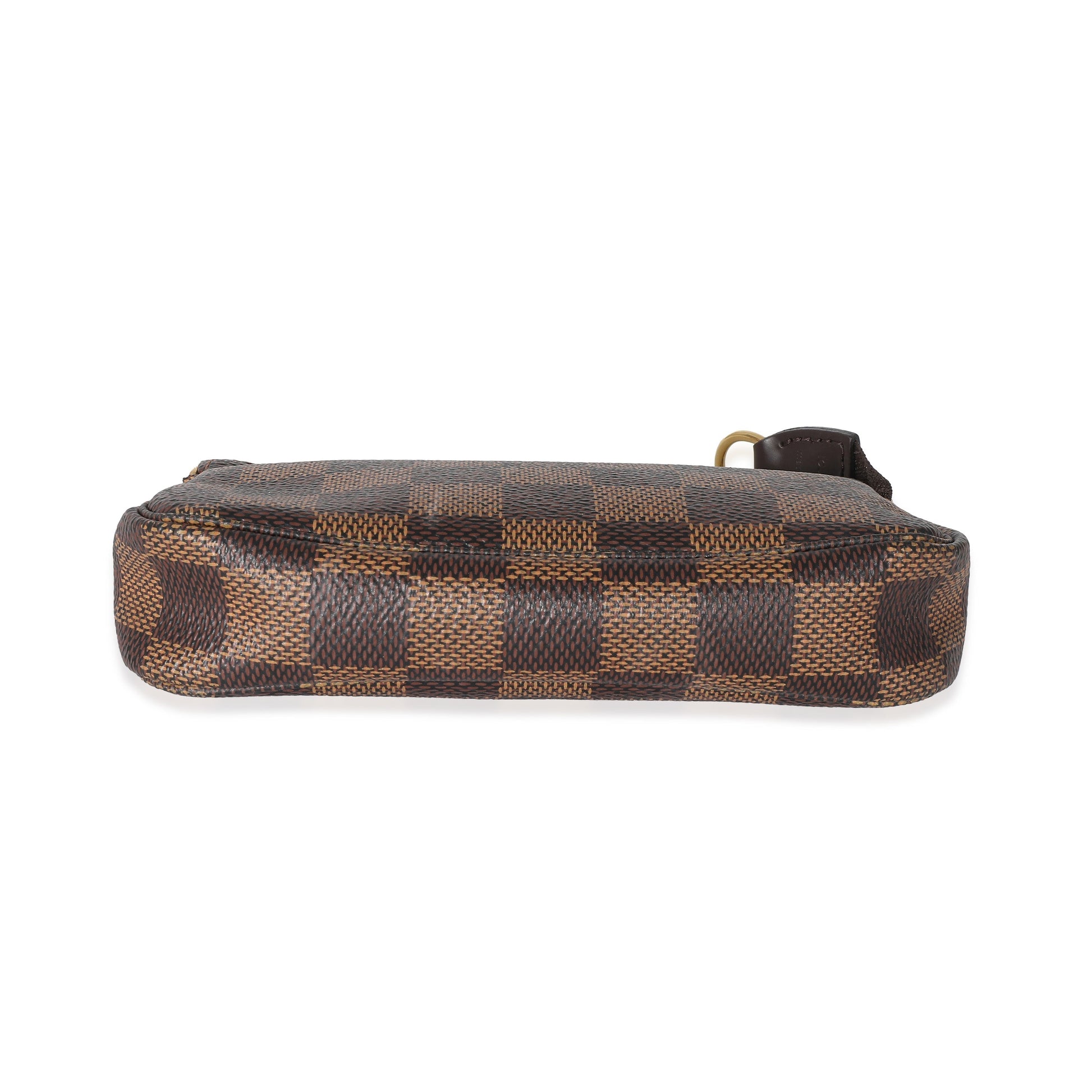 Louis Vuitton Damier Ebene Pochette Accessoires Canvas Mini Clutch Bag 3