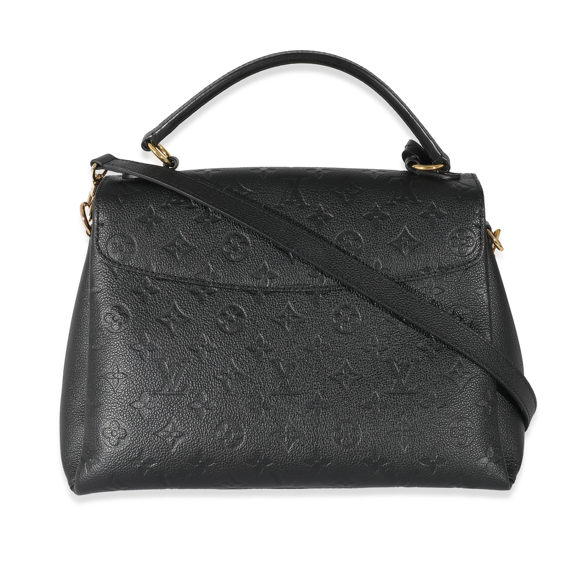Louis Vuitton Empreinte Georges MM Monogram Black Handbag