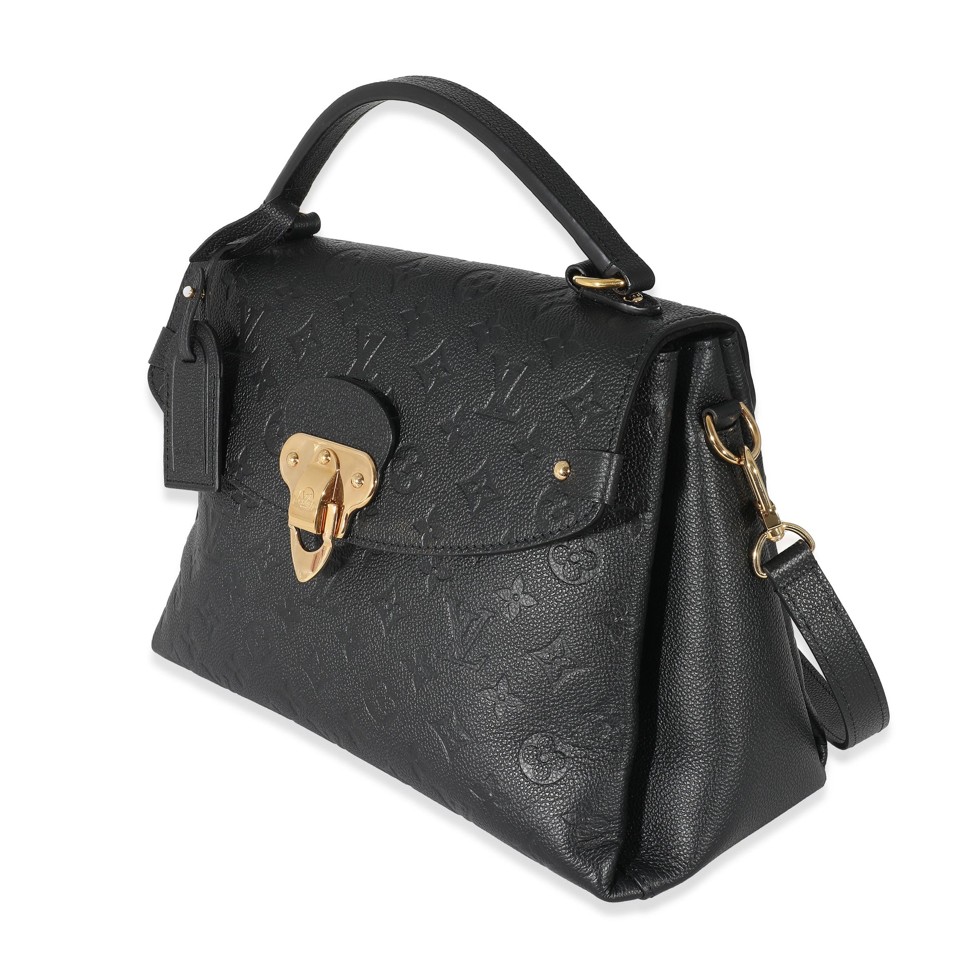 Louis Vuitton Empreinte Georges MM Monogram Black Handbag
