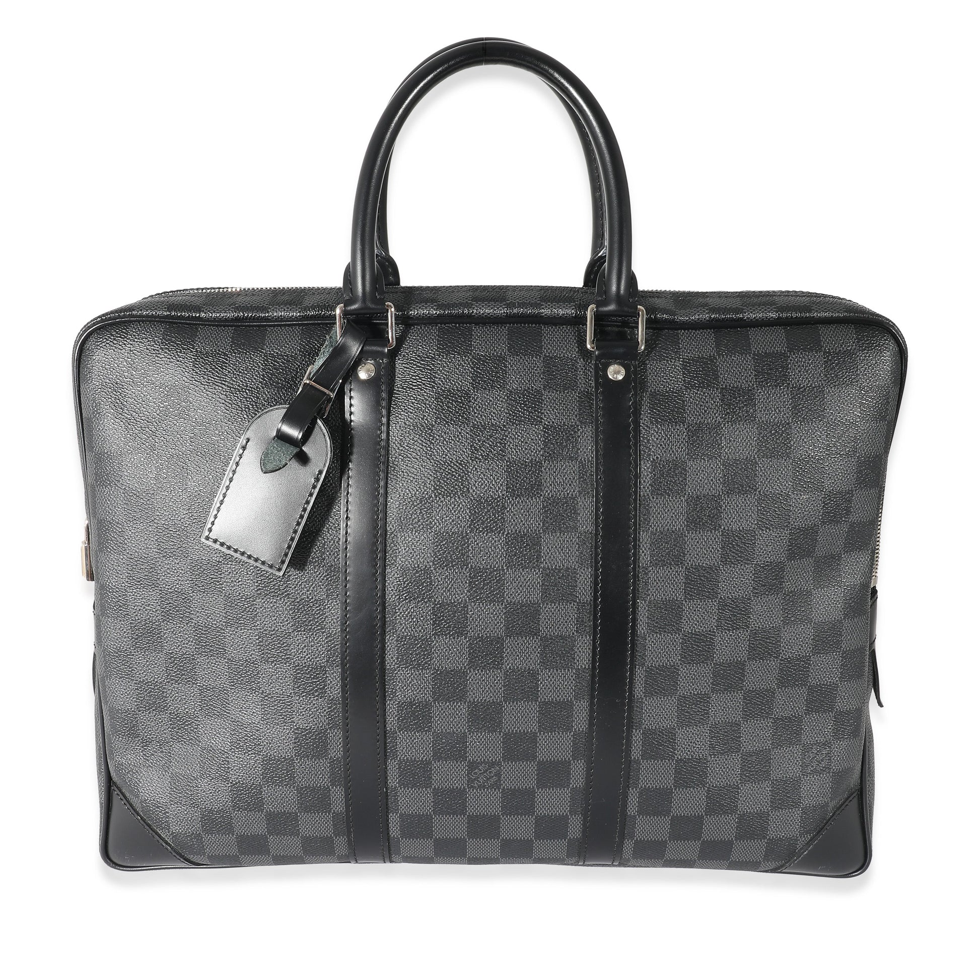 Louis Vuitton Damier Graphite Porte Documents Voyage Canvas Handbag Documents Voyage