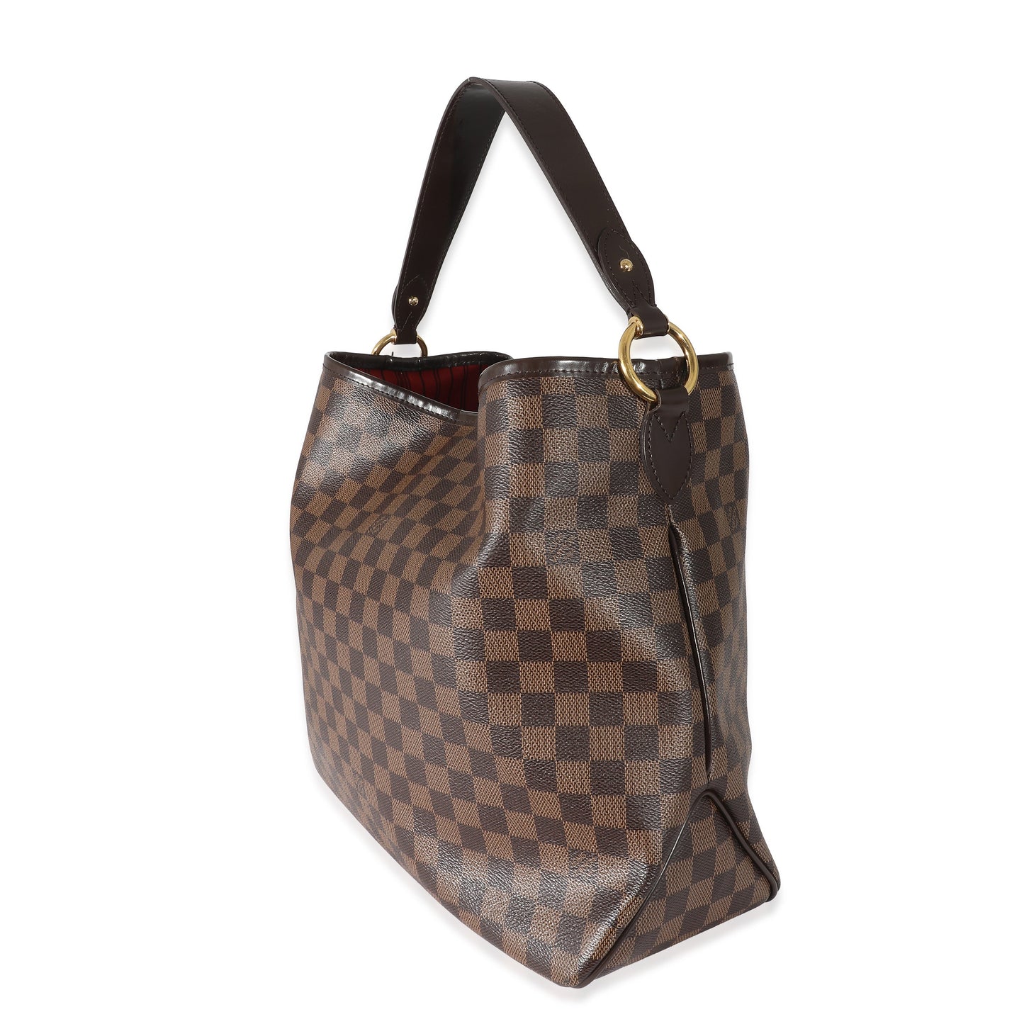 Louis Vuitton Damier Ebene Delightful MM Canvas Handbag
