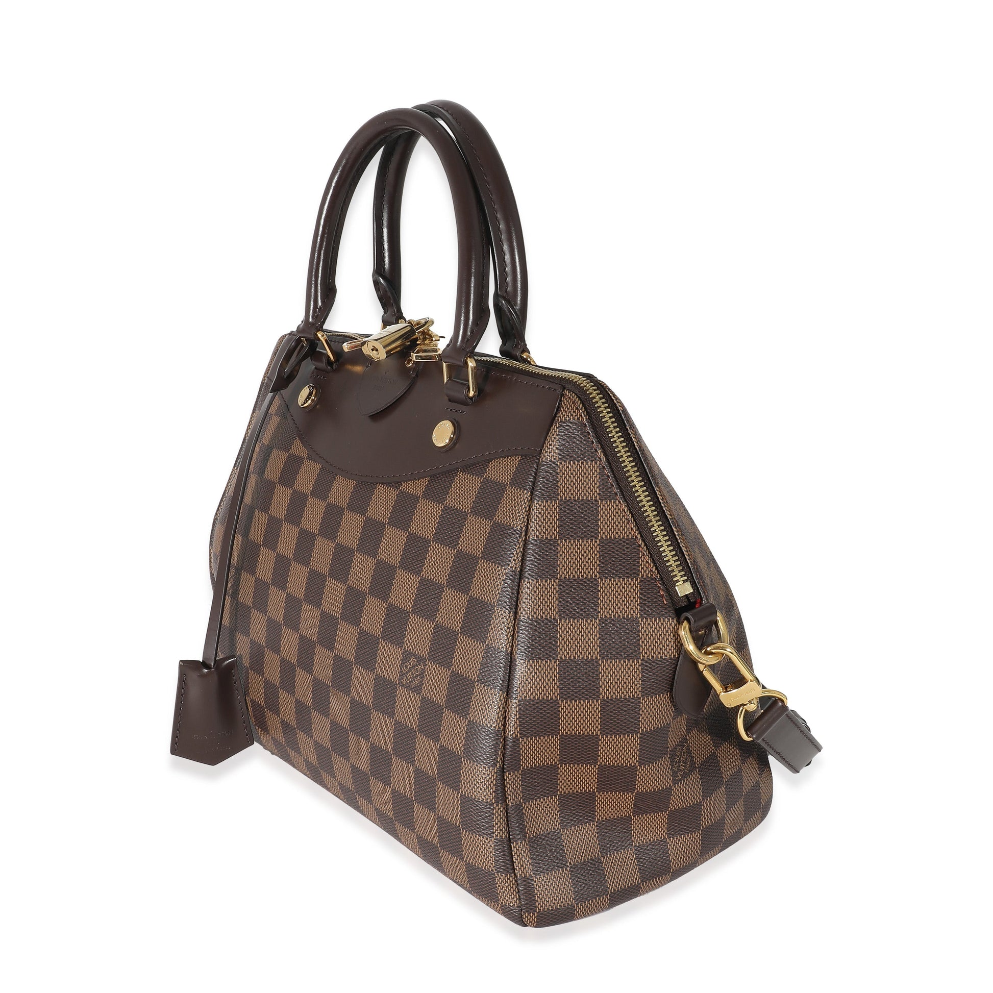Louis Vuitton Damier Ebene Mews Canvas Handbag