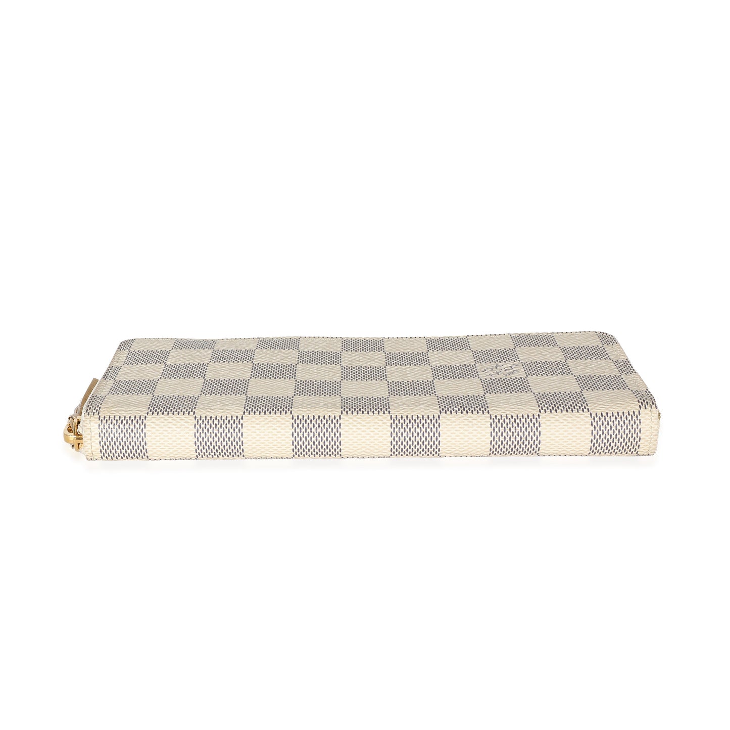 Louis Vuitton Damier Azur Clémence Canvas Wallet Case Clemence Wallet