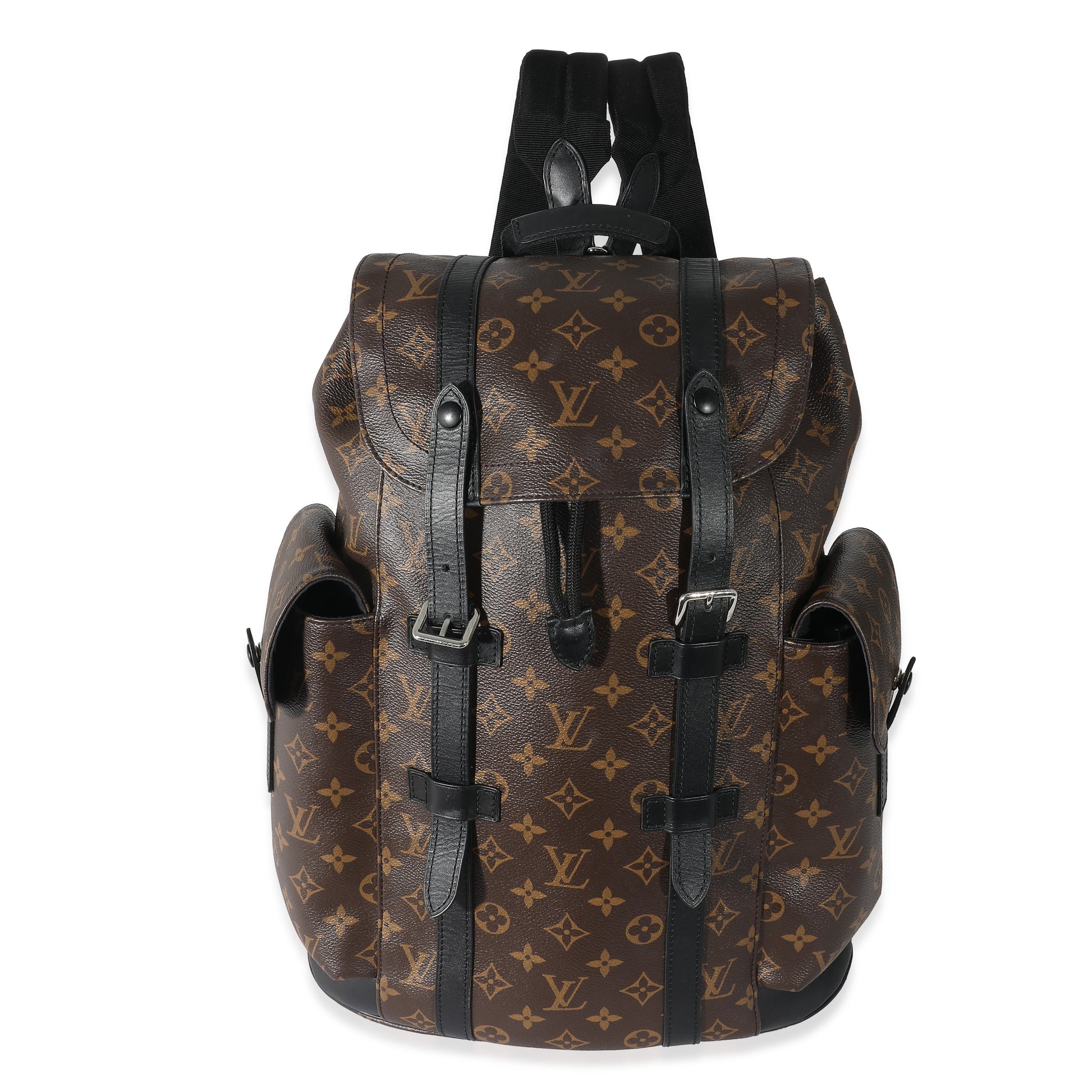 Louis Vuitton Macassar Christopher Backpack Monogram Canvas