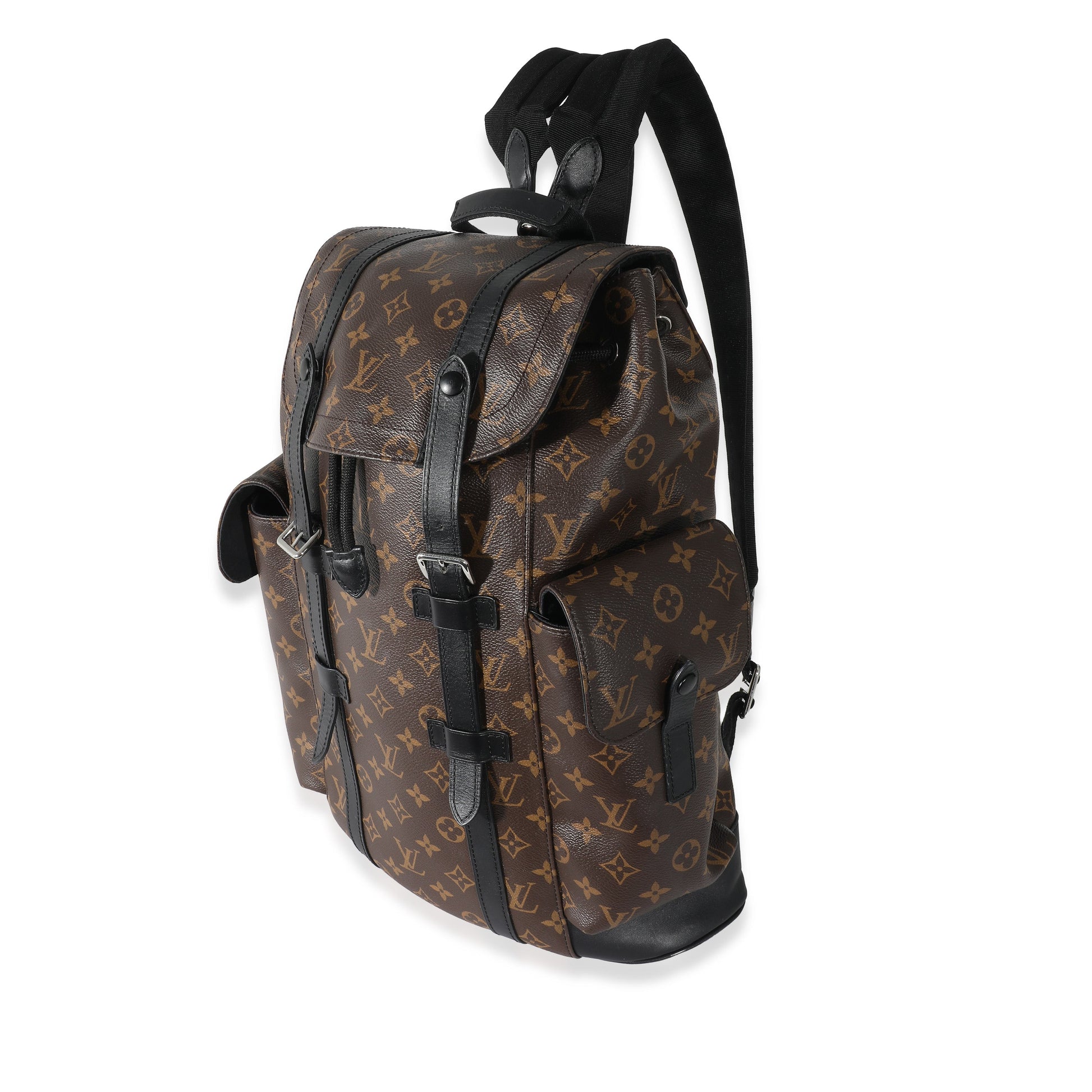 Louis Vuitton Macassar Christopher Backpack Monogram Canvas