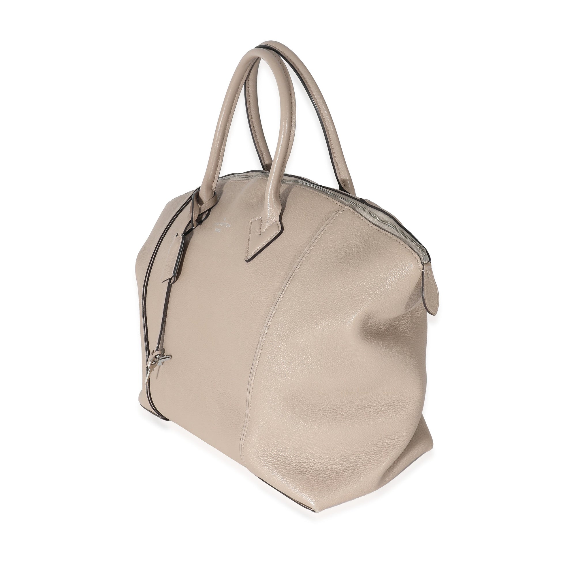 Louis Vuitton Galet Veau Cachemire Soft Lockit Handbag