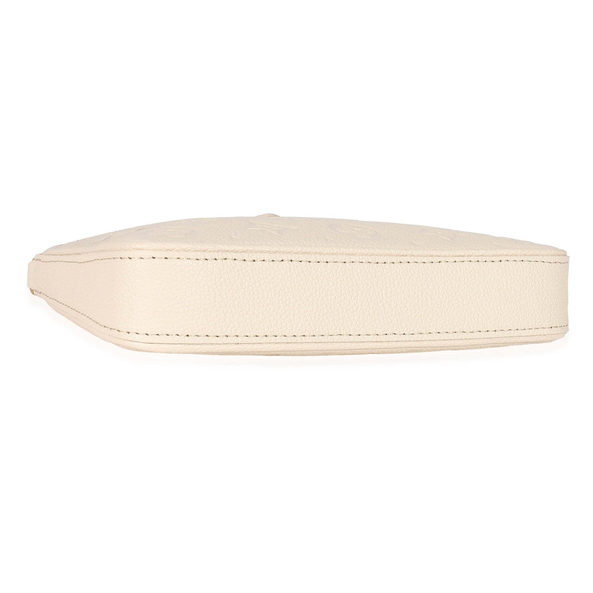 Louis Vuitton Empreinte Easy Pouch On Strap Monogram Cream Handbag
