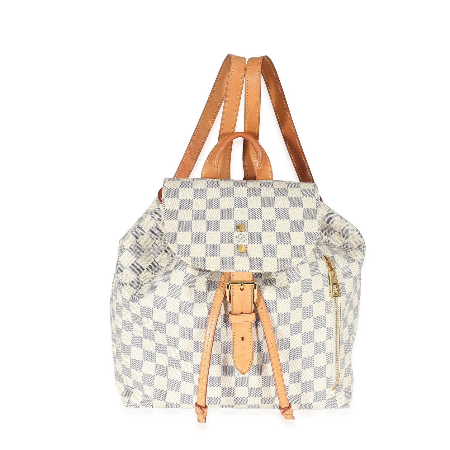Louis Vuitton Damier Azur Sperone Backpack Canvas 3