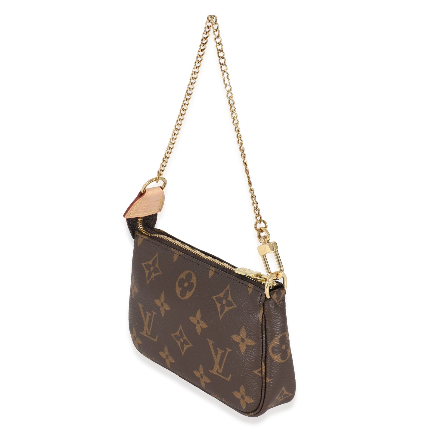 Louis Vuitton Mongram Pochette Accessoires Canvas Mini Clutch Bag