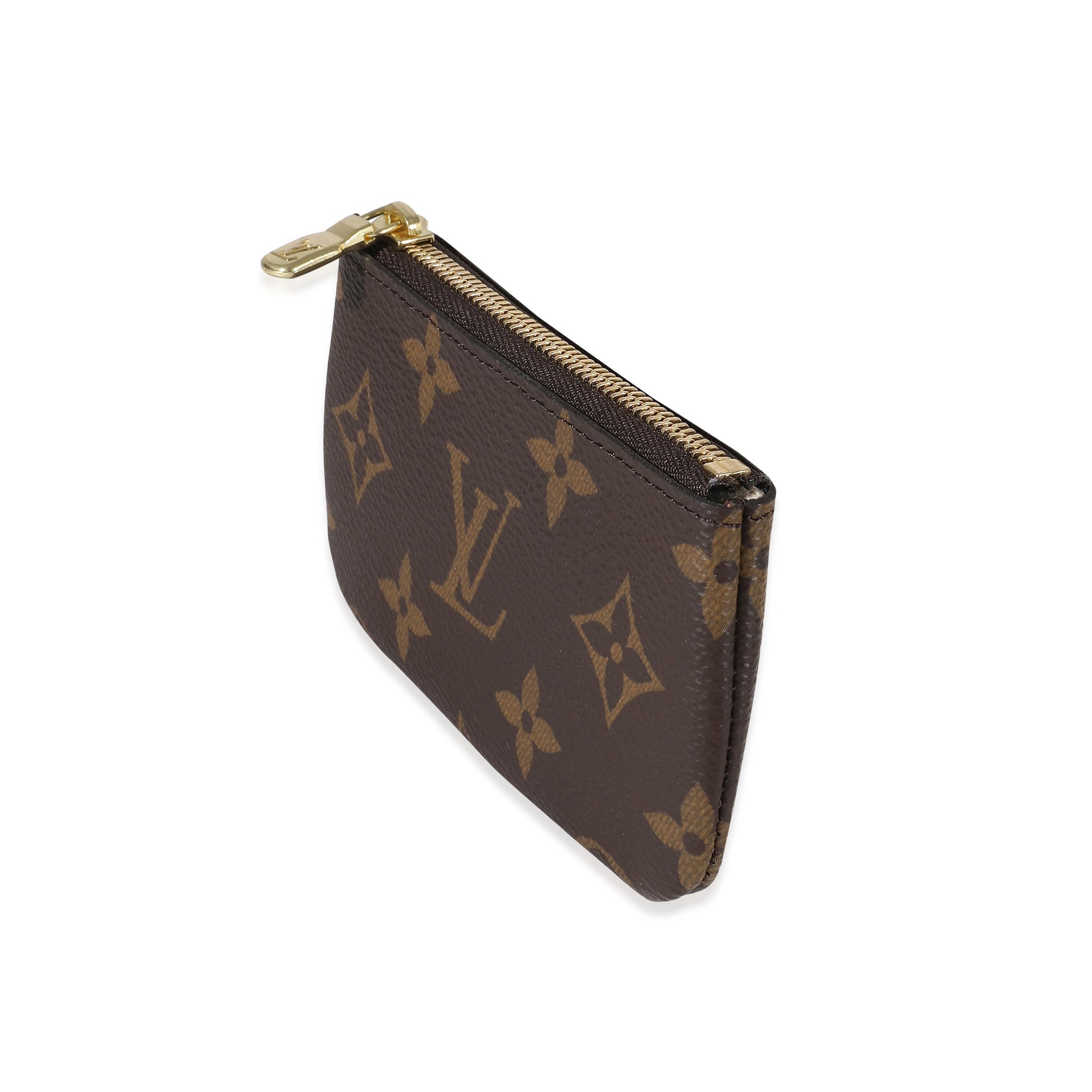 Louis Vuitton Key Pouch Monogram Canvas Handbag 8