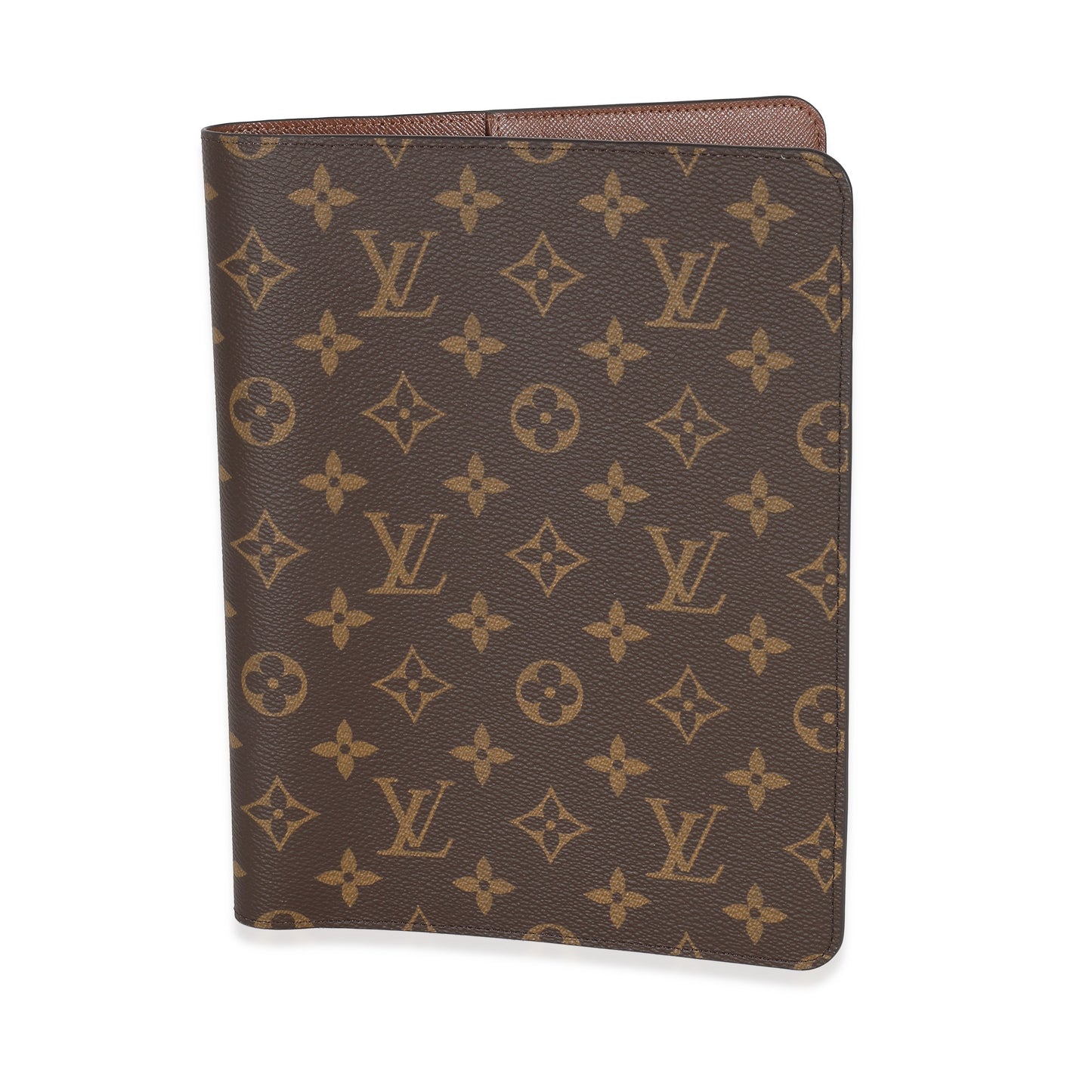 Louis Vuitton Desk Agenda Cover Monogram Canvas Handbag Agenda Cover