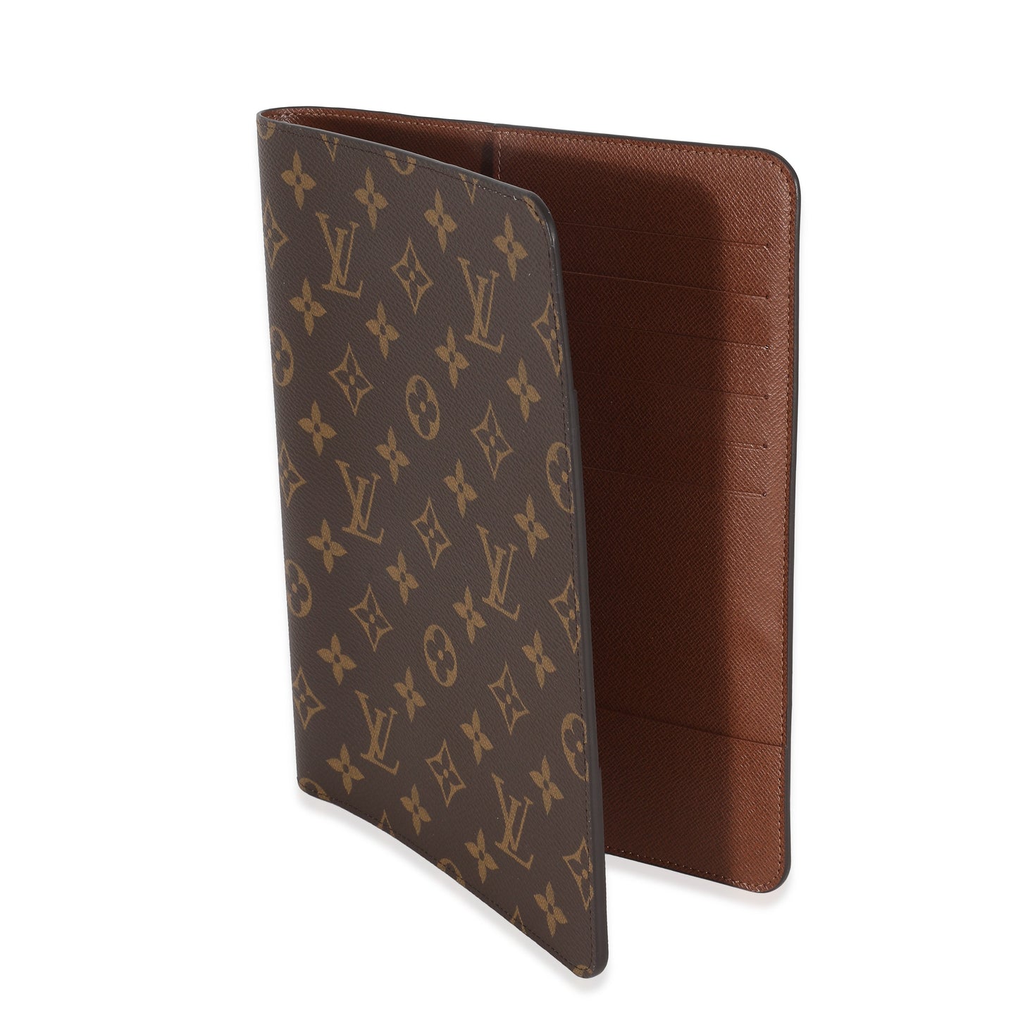Louis Vuitton Desk Agenda Cover Monogram Canvas Handbag Agenda Cover