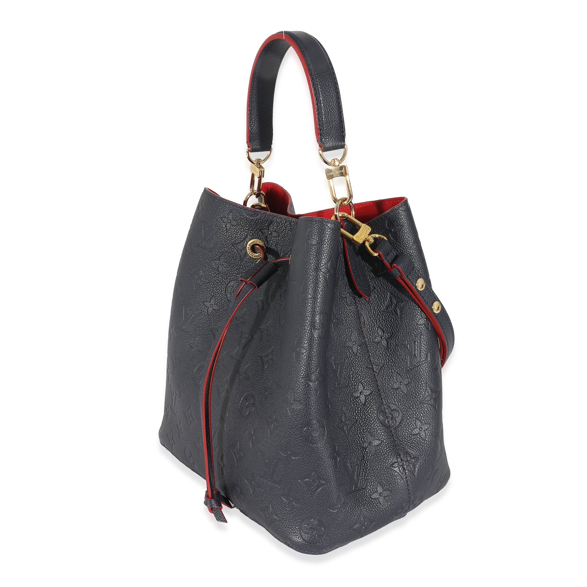 Louis Vuitton Marine Rouge Empreinte NéoNoé MM Monogram Handbag