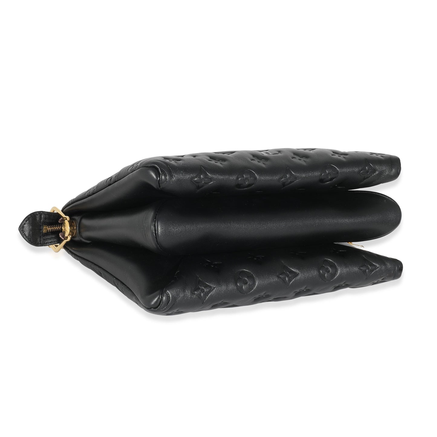 Louis Vuitton Puffy Coussin PM Lambskin Black Handbag