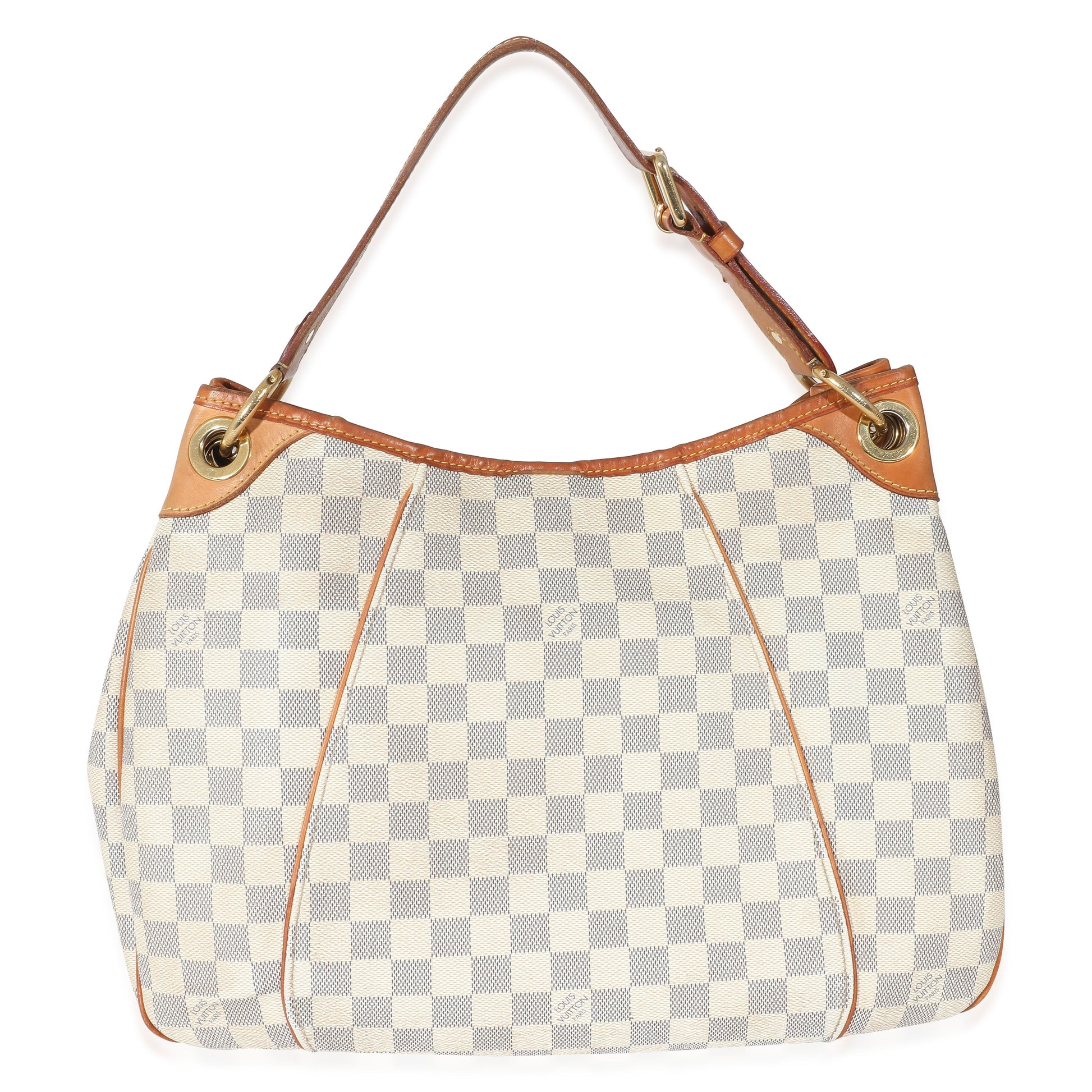 Louis Vuitton Damier Azur Galliera PM Canvas Handbag