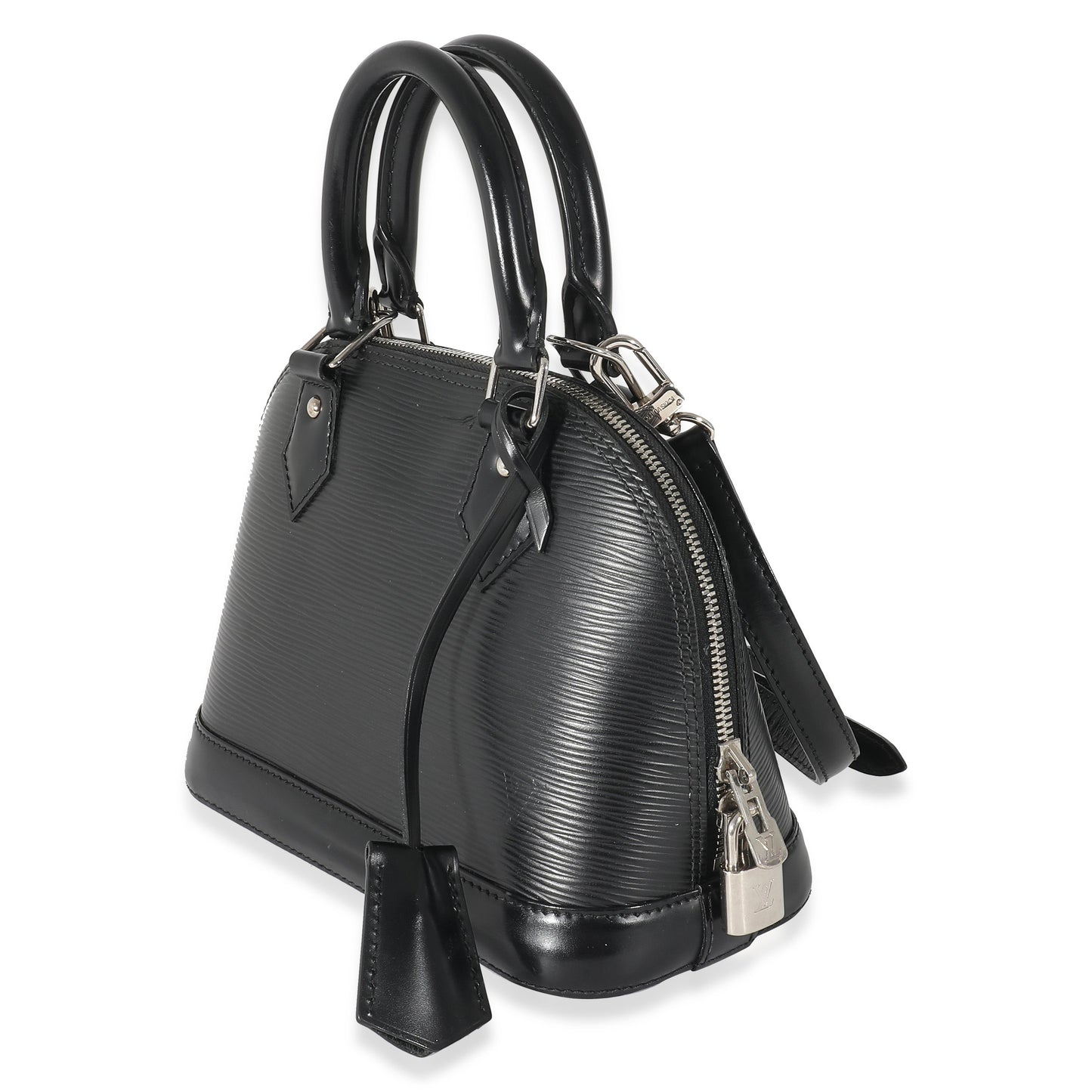 Louis Vuitton Epi Alma BB Black Handbag 3