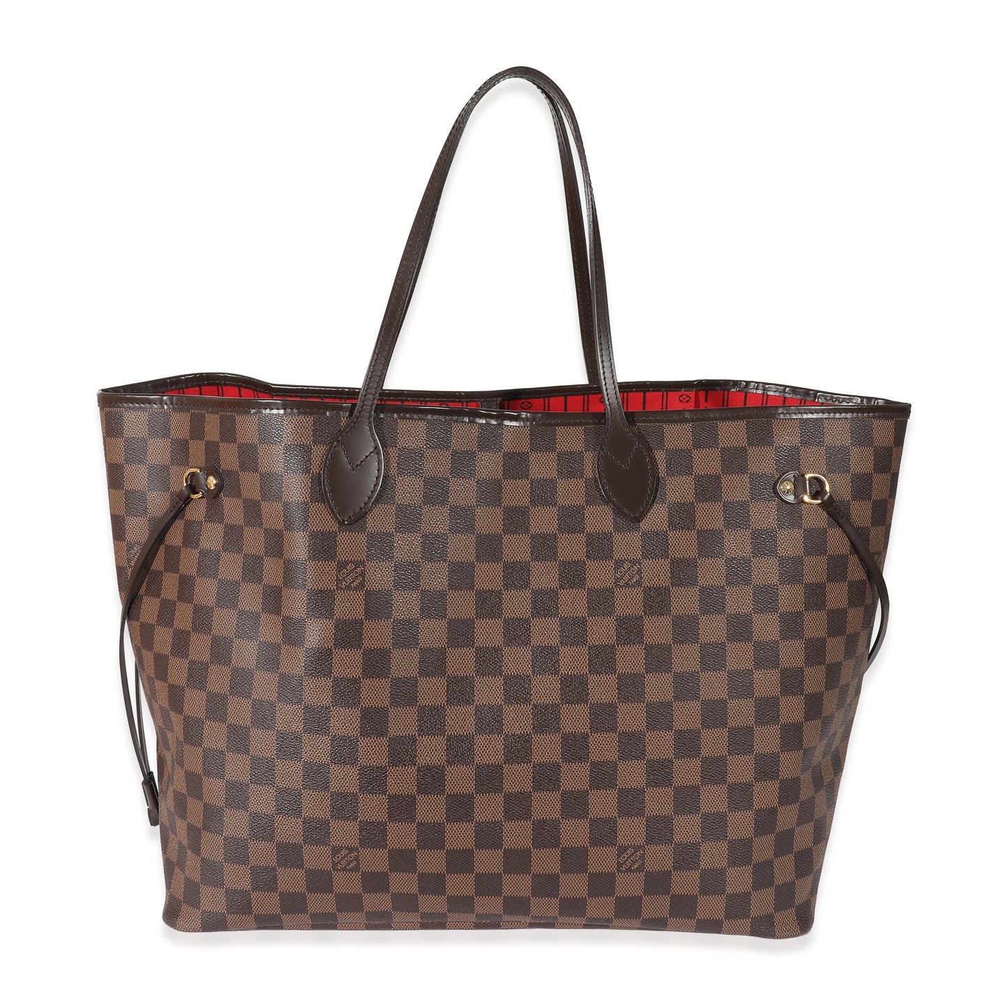 Louis Vuitton Damier Ebene Neverfull GM Canvas Tote Bag 7