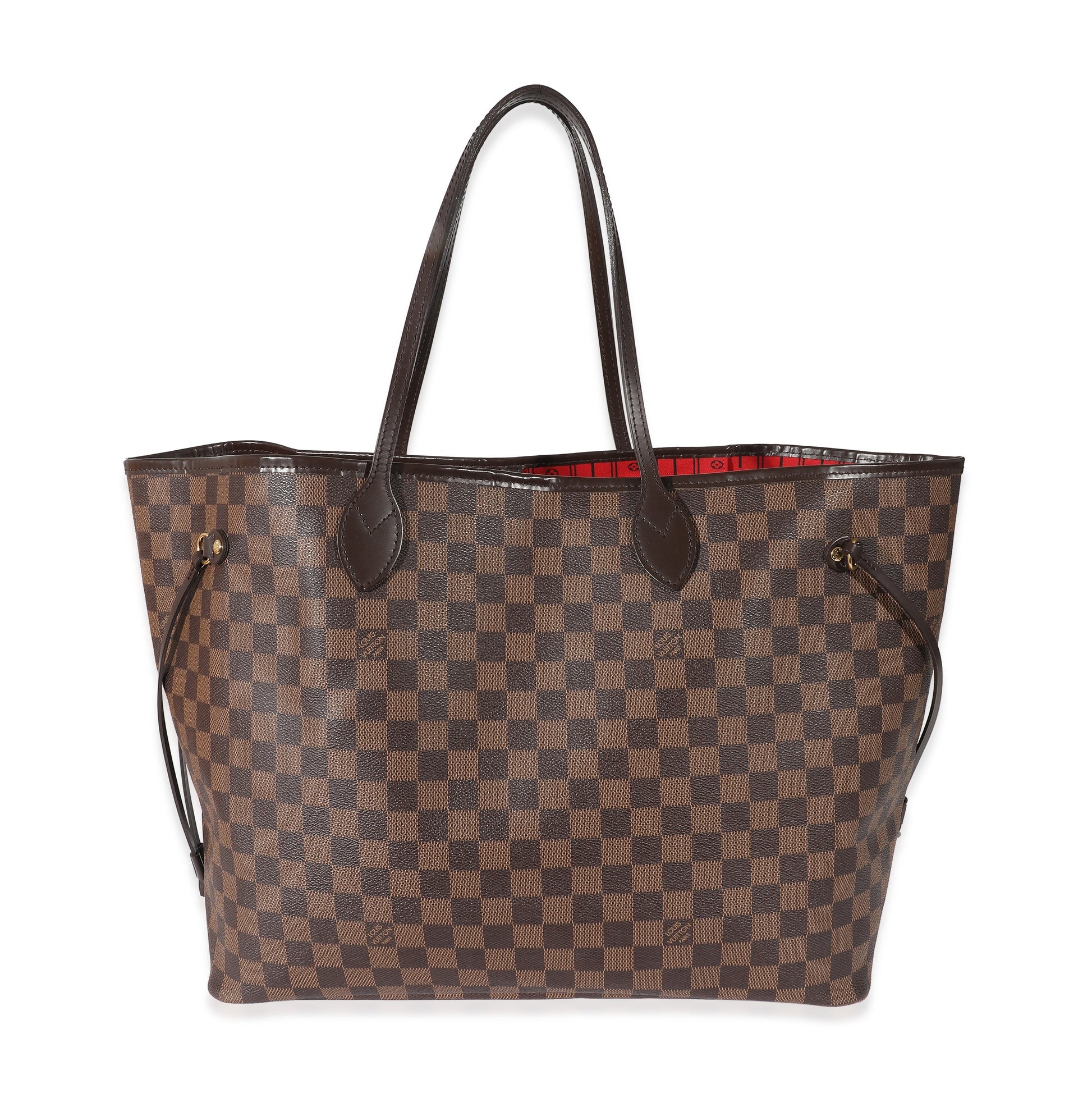 Louis Vuitton Damier Ebene Neverfull GM Canvas Tote Bag 7