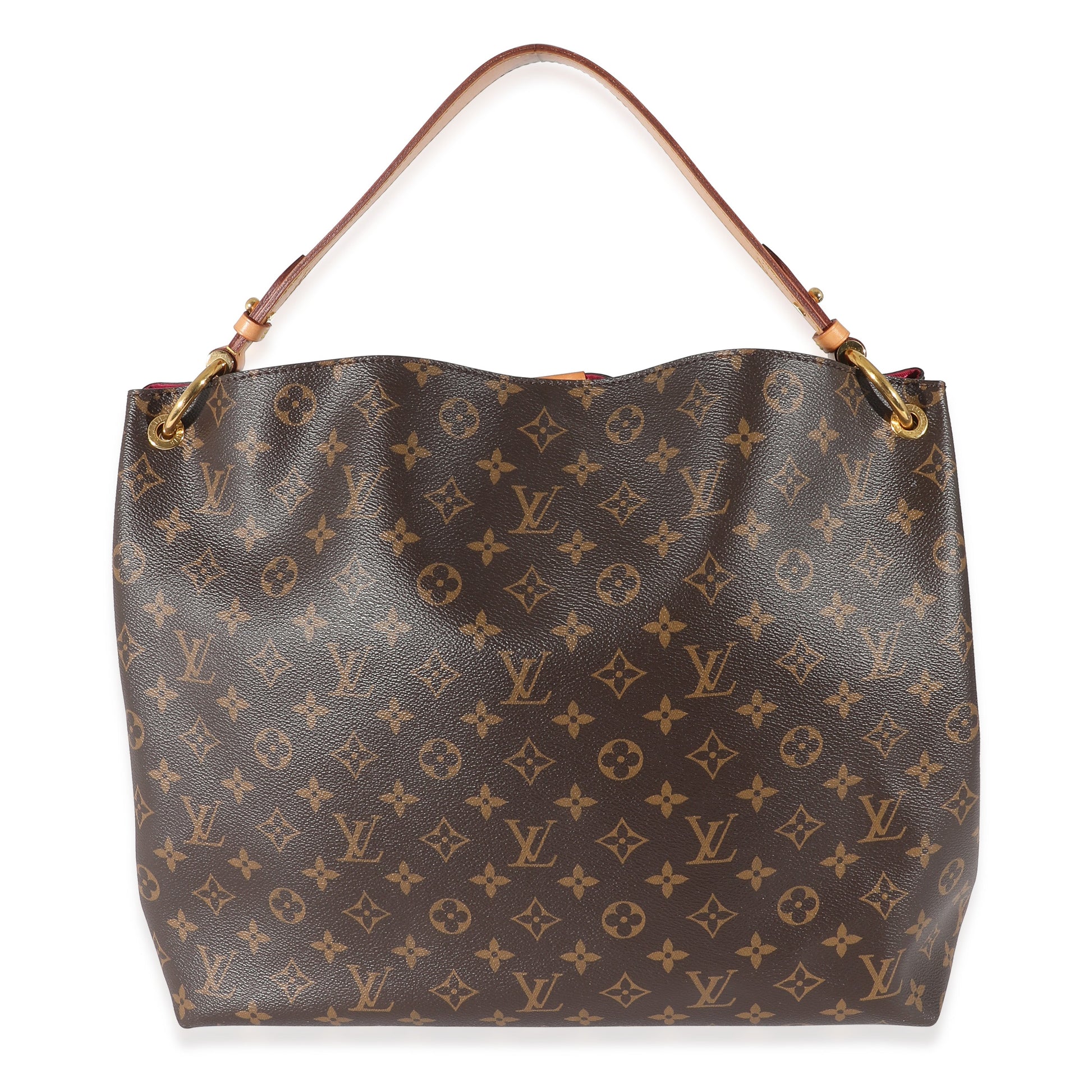Louis Vuitton Graceful MM Monogram Canvas Handbag 9