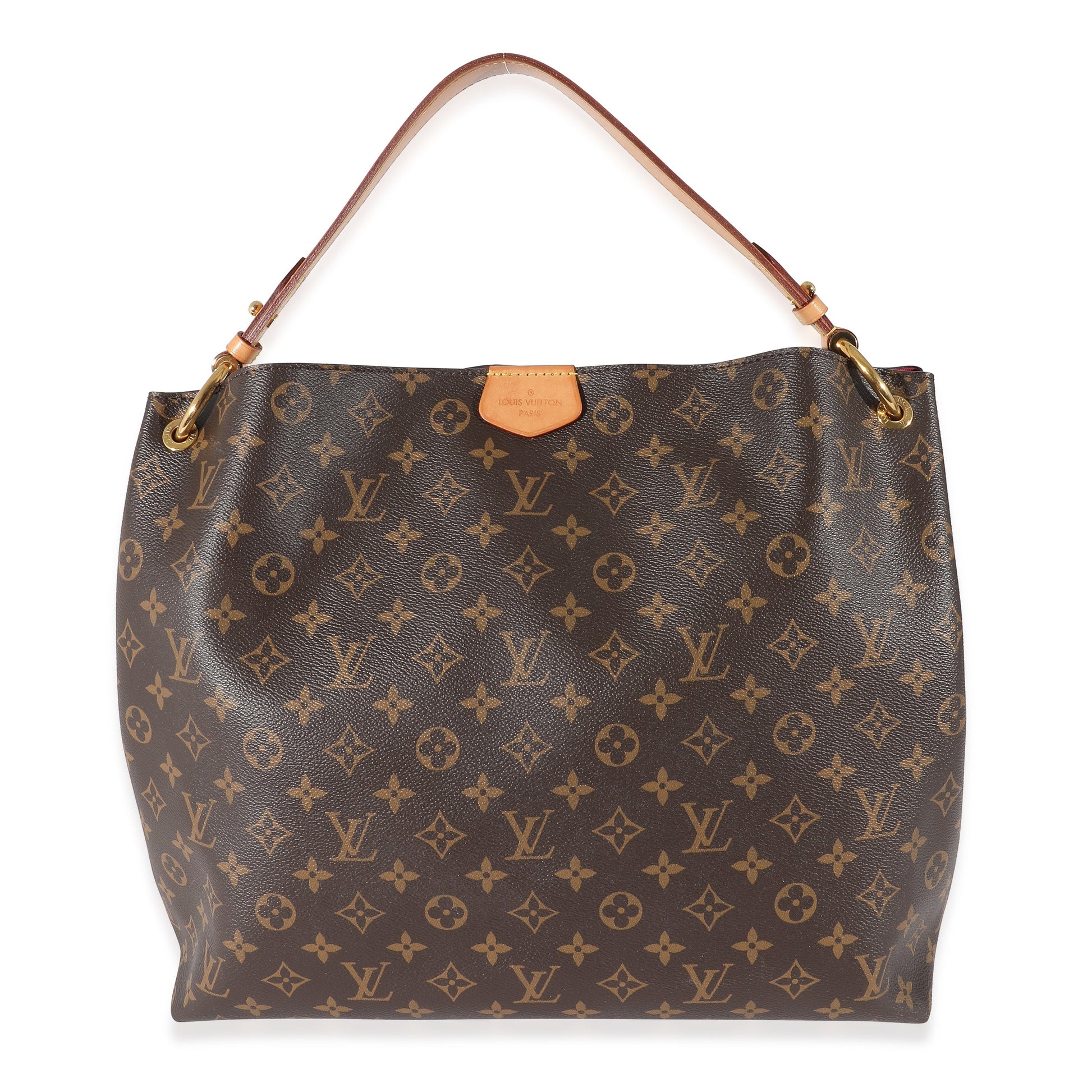 Louis Vuitton Graceful MM Monogram Canvas Handbag 9