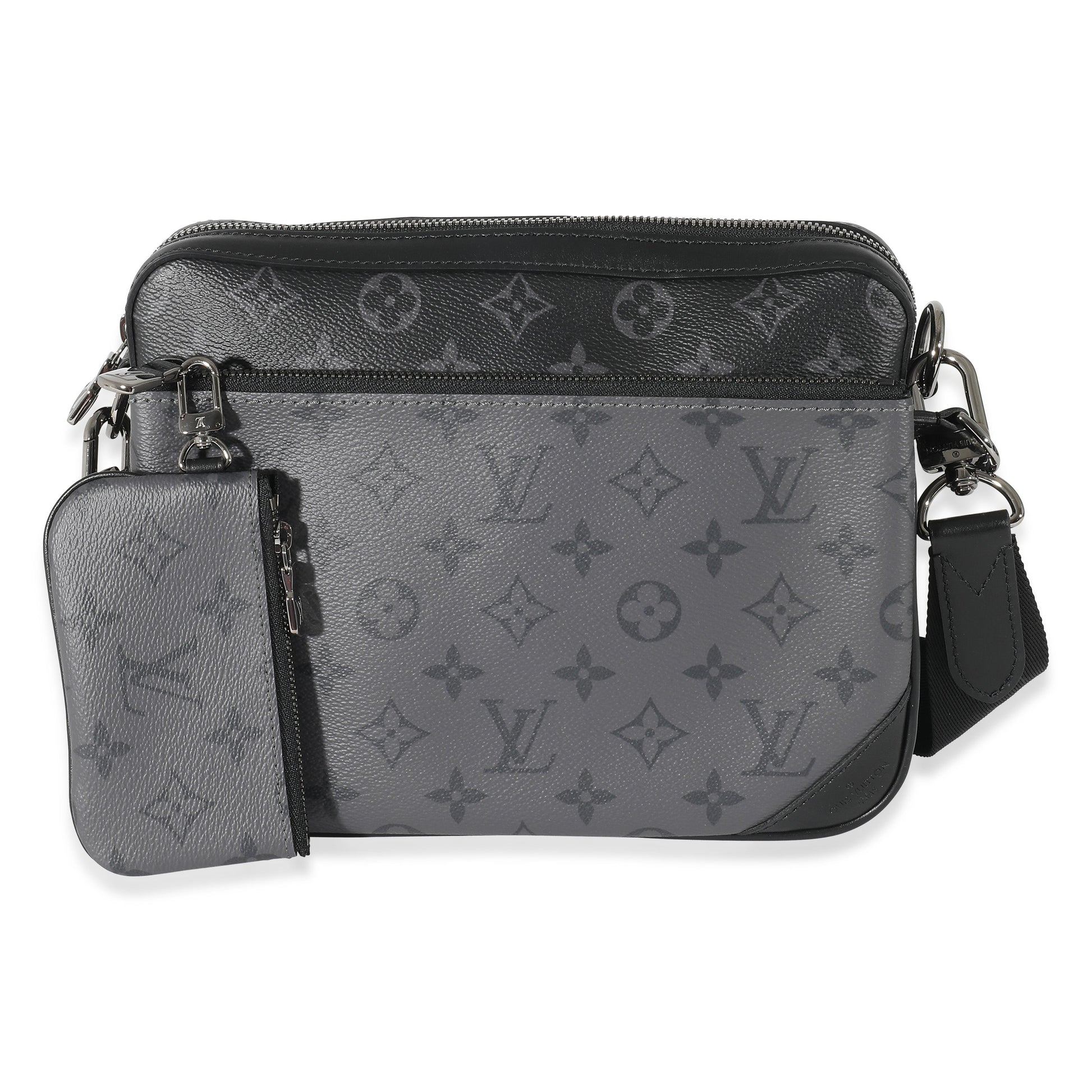 Louis Vuitton Eclipse Trio Messenger Monogram Crossbody Bag
