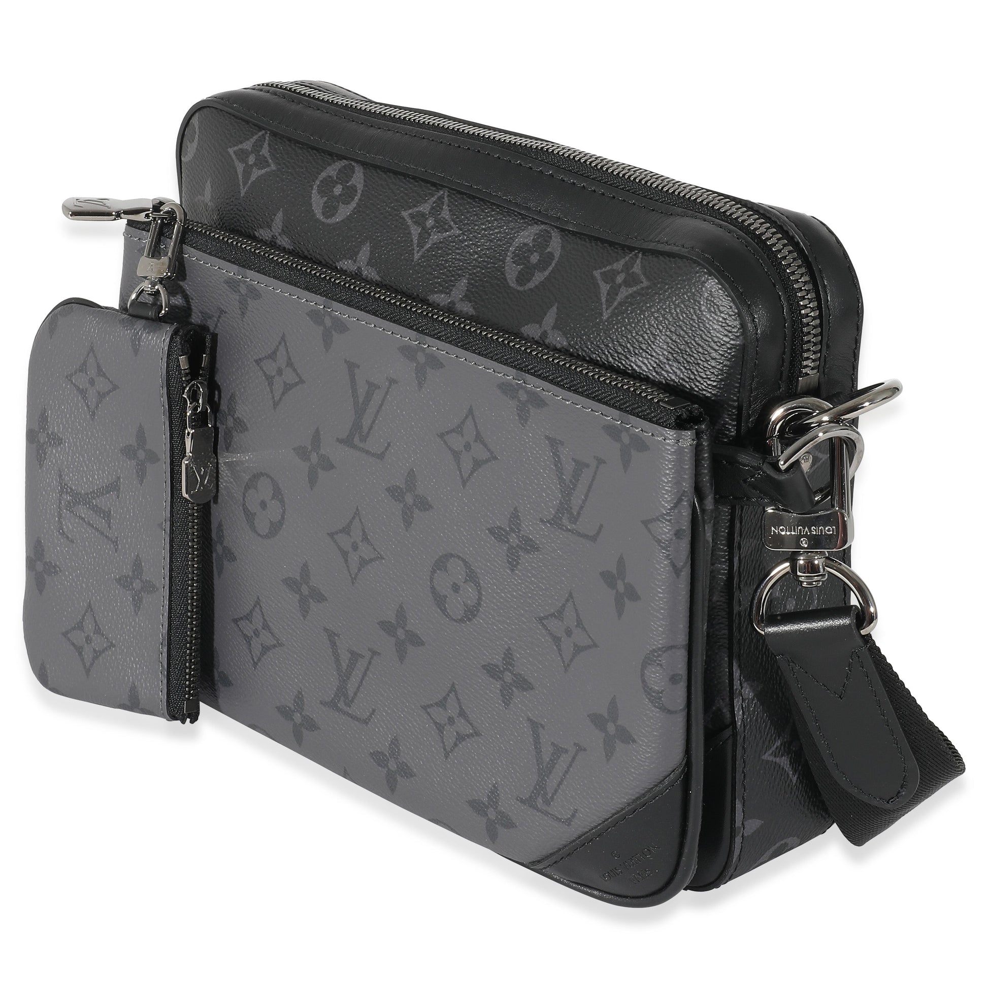 Louis Vuitton Eclipse Trio Messenger Monogram Crossbody Bag