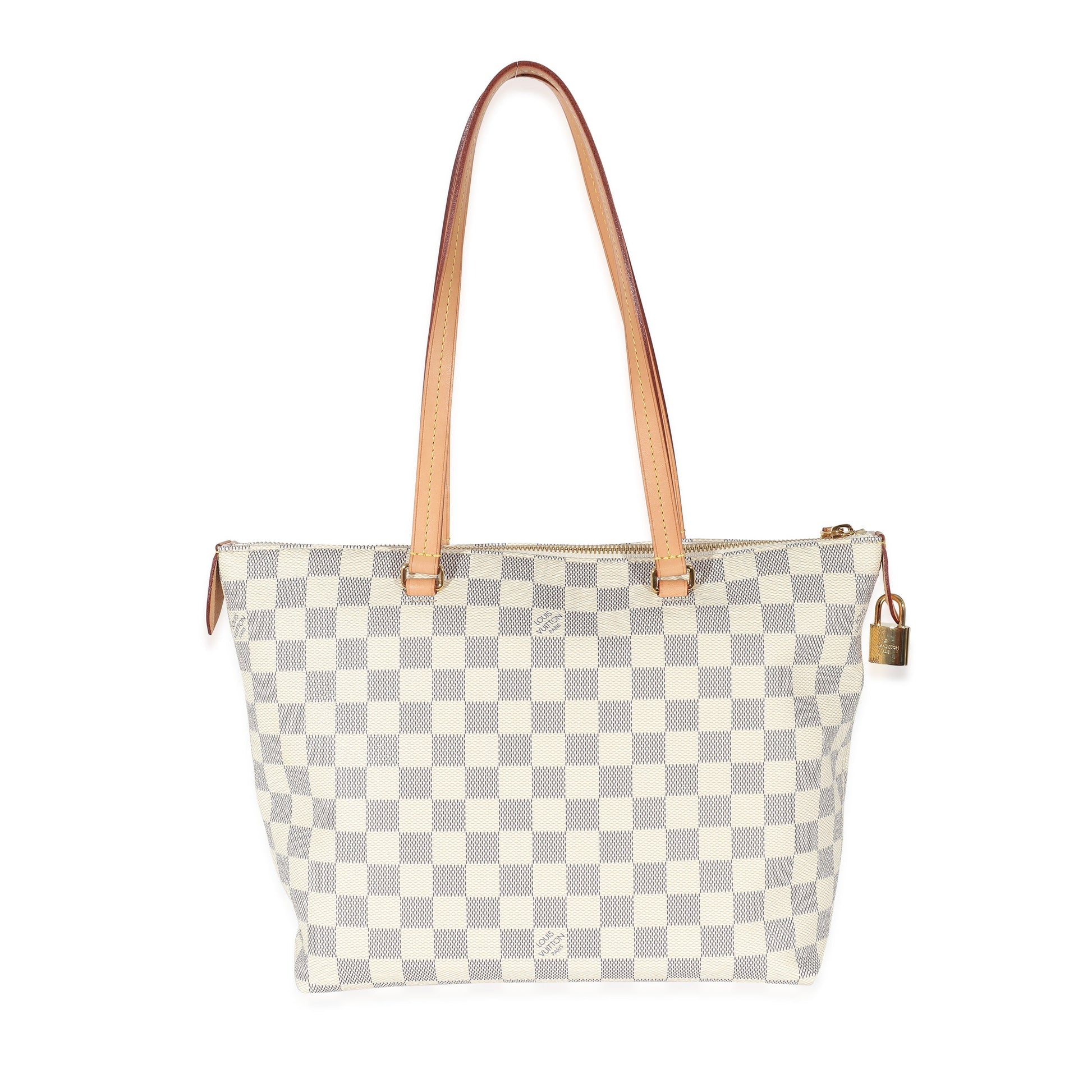 Louis Vuitton Damier Azur Iena PM Canvas Handbag 5