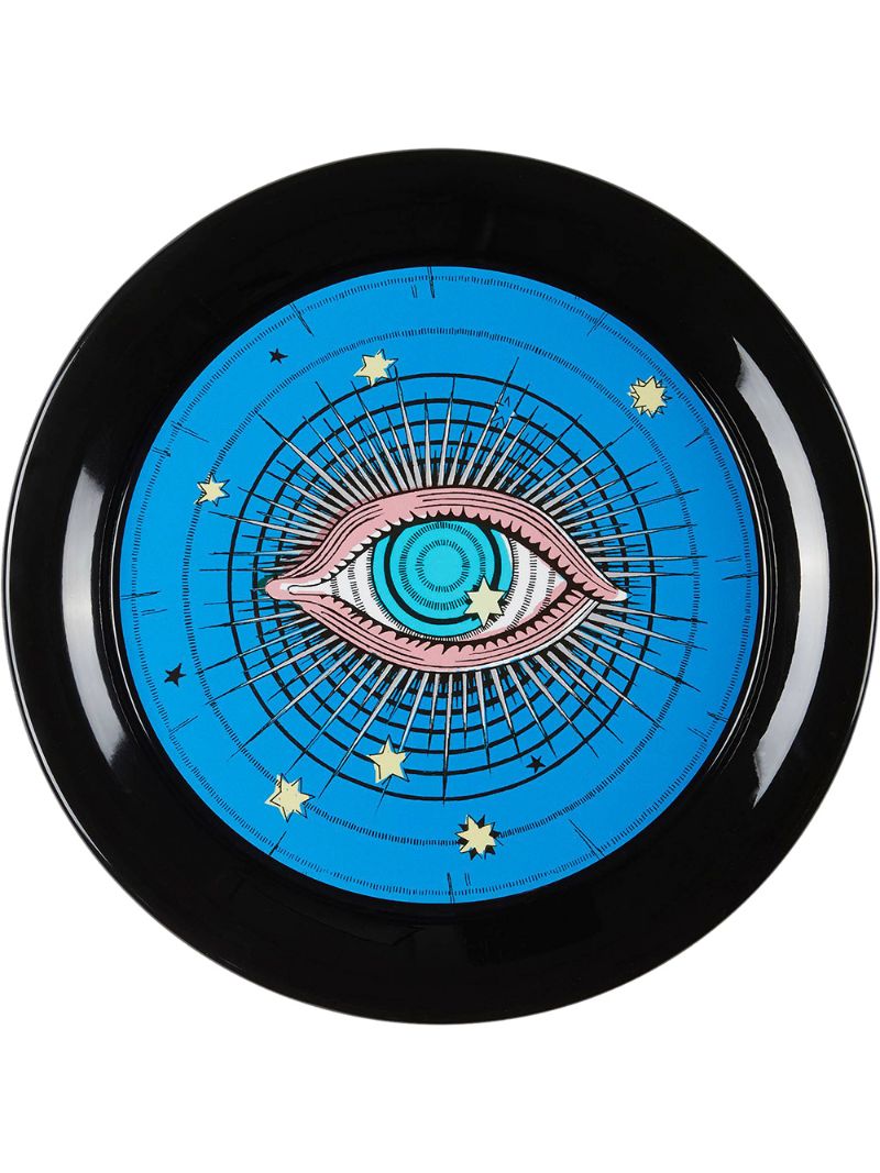 Gucci - Star Eye medium round metal tray - unisex - metal - One Size - Black