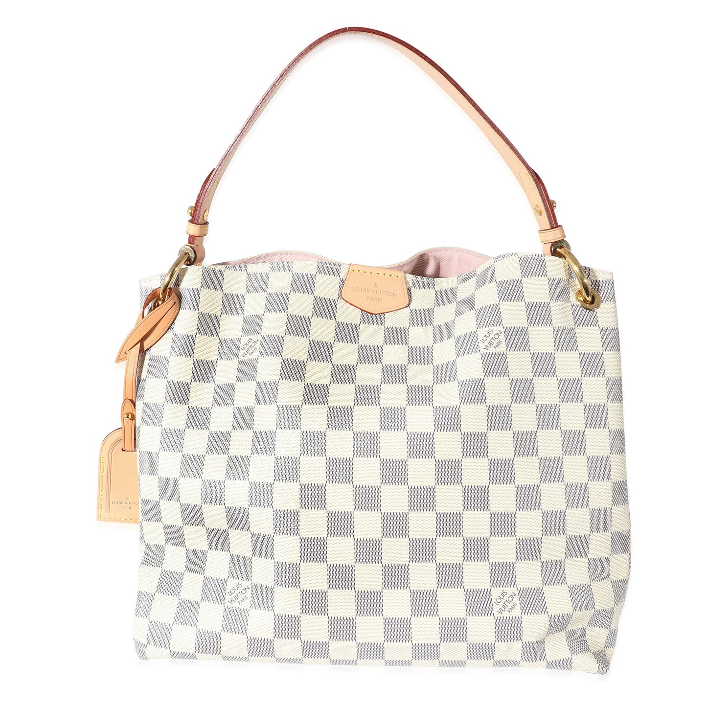 Louis Vuitton Damier Azur Graceful PM Canvas Handbag 4