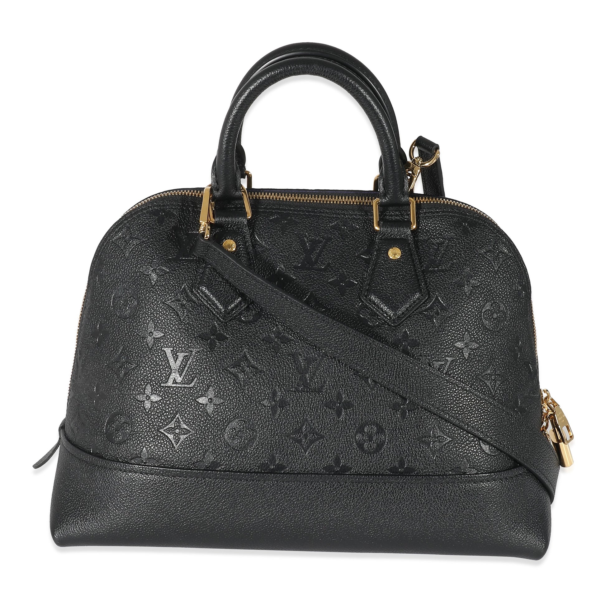 Louis Vuitton Empreinte Neo Alma PM Black Handbag 4