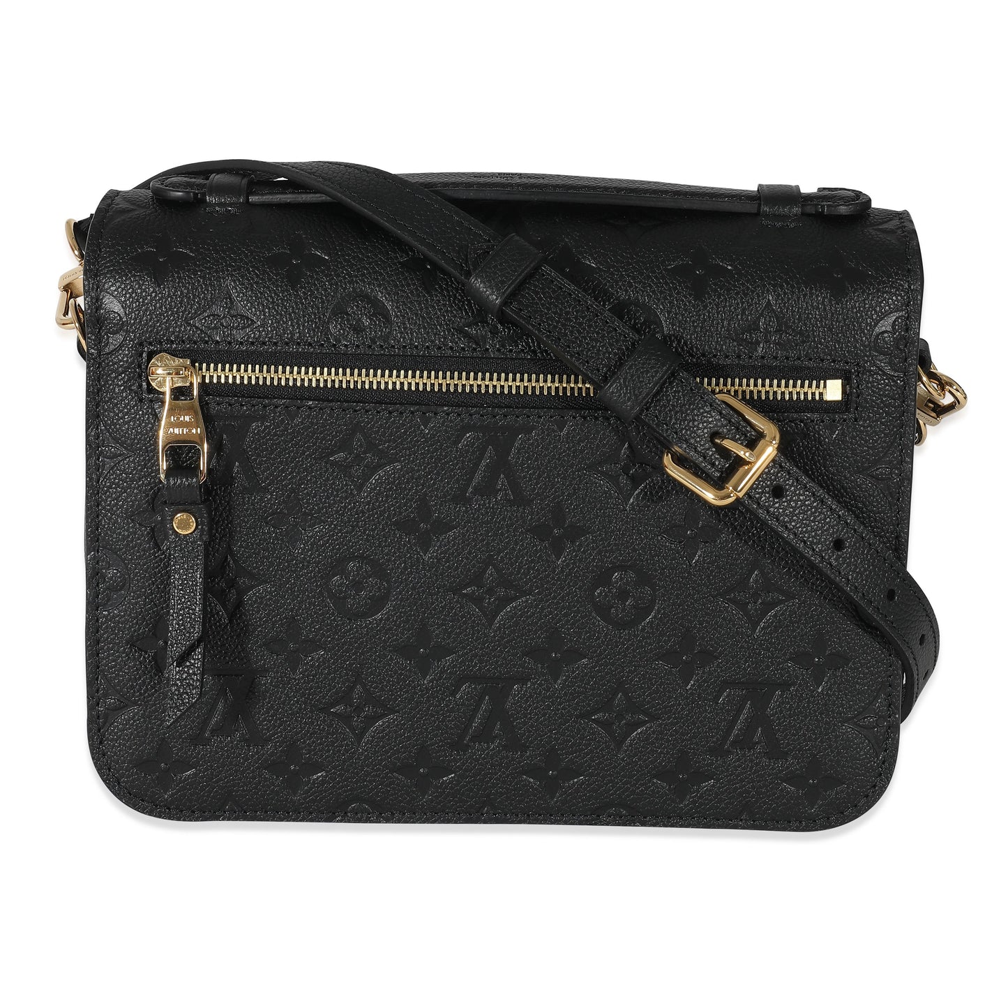 Louis Vuitton Empreinte Pochette Metis Black Clutch Bag 3